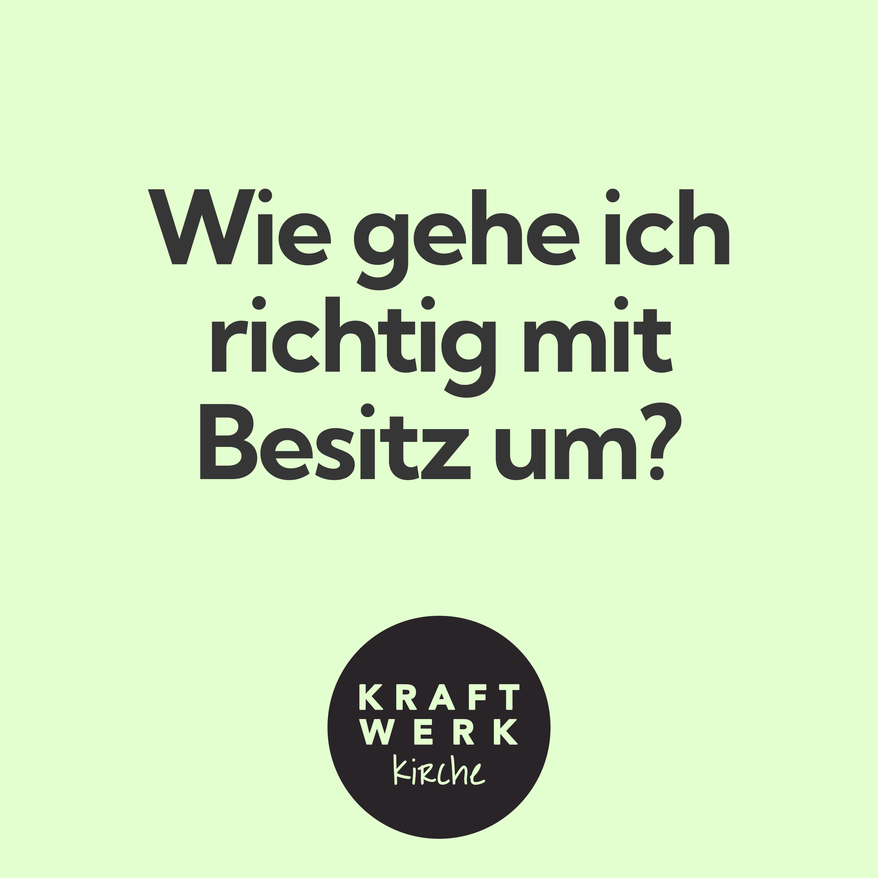 Kraft-Werk-Kirche
