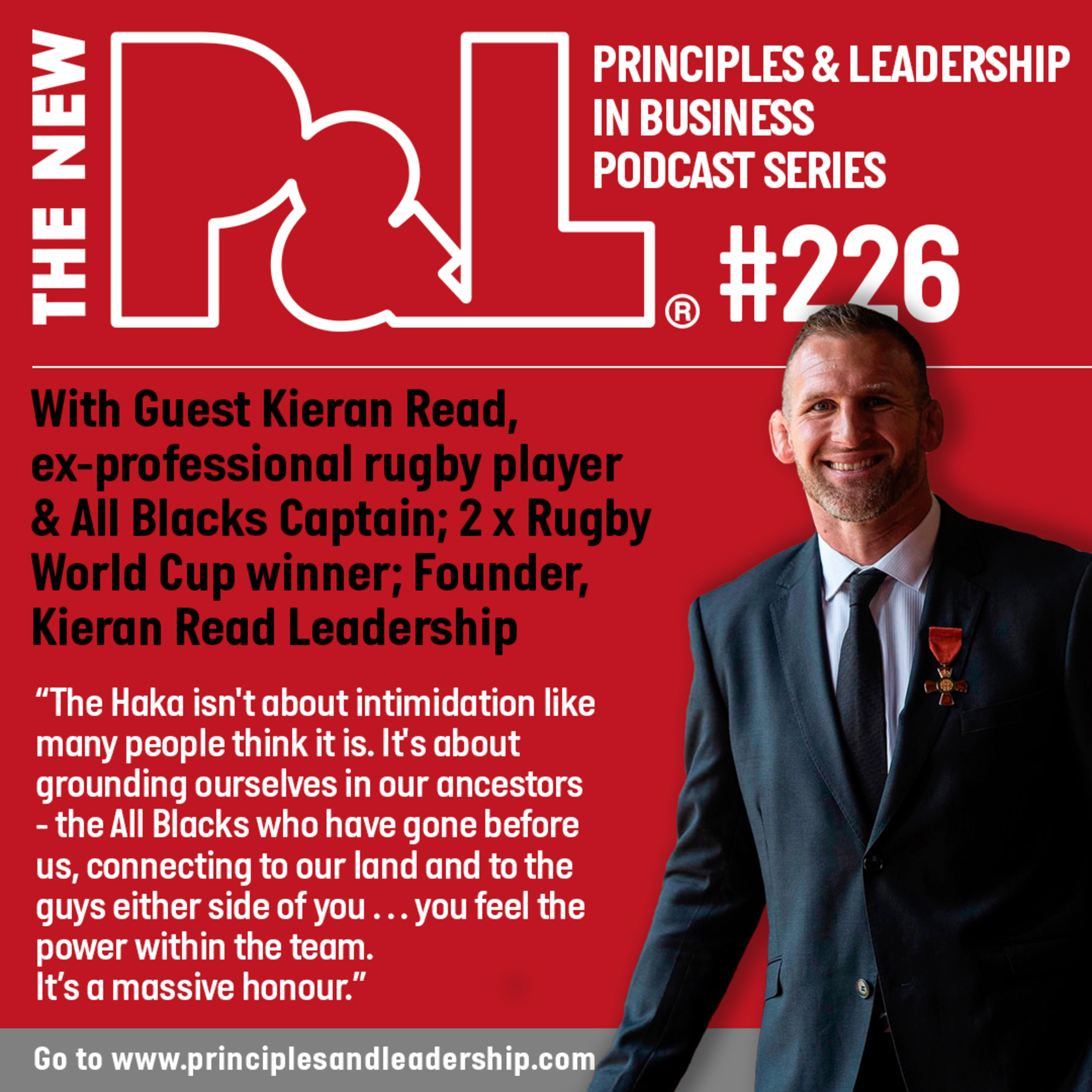 The New P&L speaks to Kieran Read, ex-professional rugby player & All Blacks Captain; 2 x Rugby World Cup winner; Founder, Kieran Read Leadership