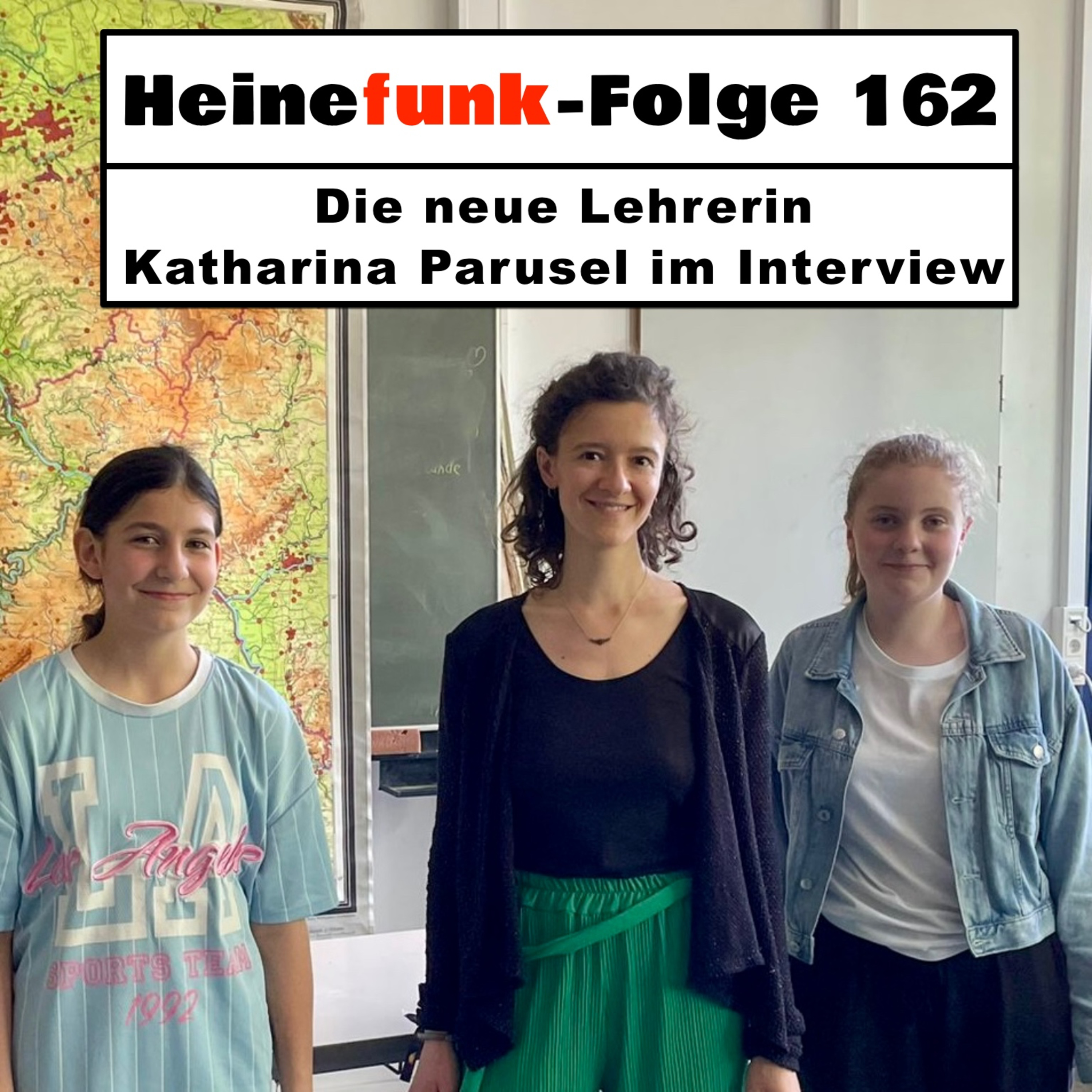Heinefunk-Folge 162: Die neue Lehrerin Katharina Parusel im Interview episode artwork