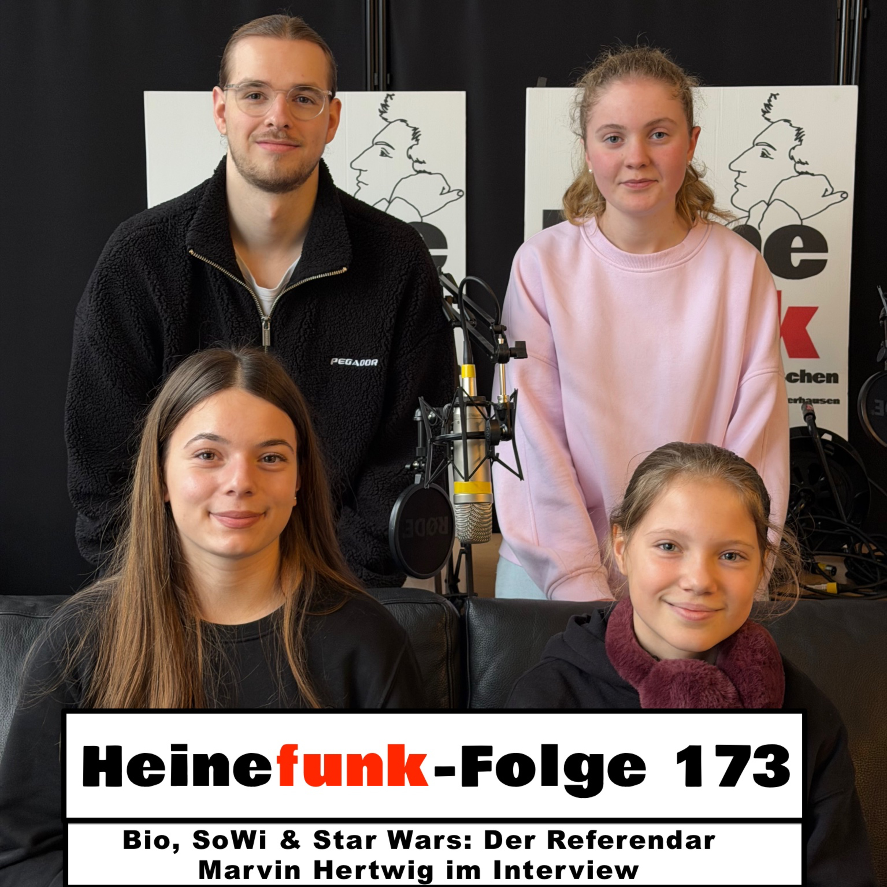 Heinefunk-Folge 173: Bio, SoWi & Star Wars: Referendar Marvin Hertwig im Interview episode artwork