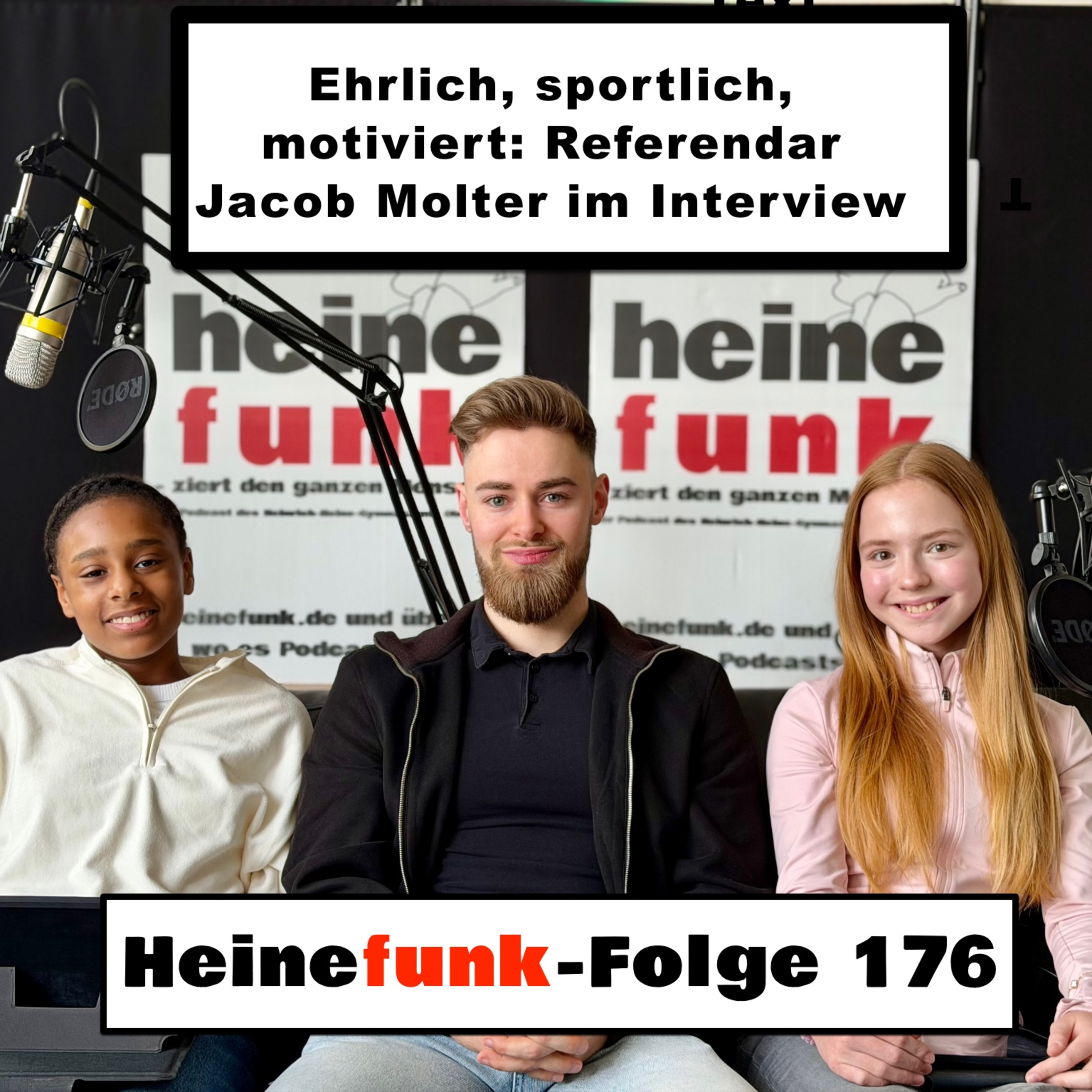 Heinefunk-Folge 176: Ehrlich, sportlich, motiviert: Referendar Jacob Molter im Interview episode artwork
