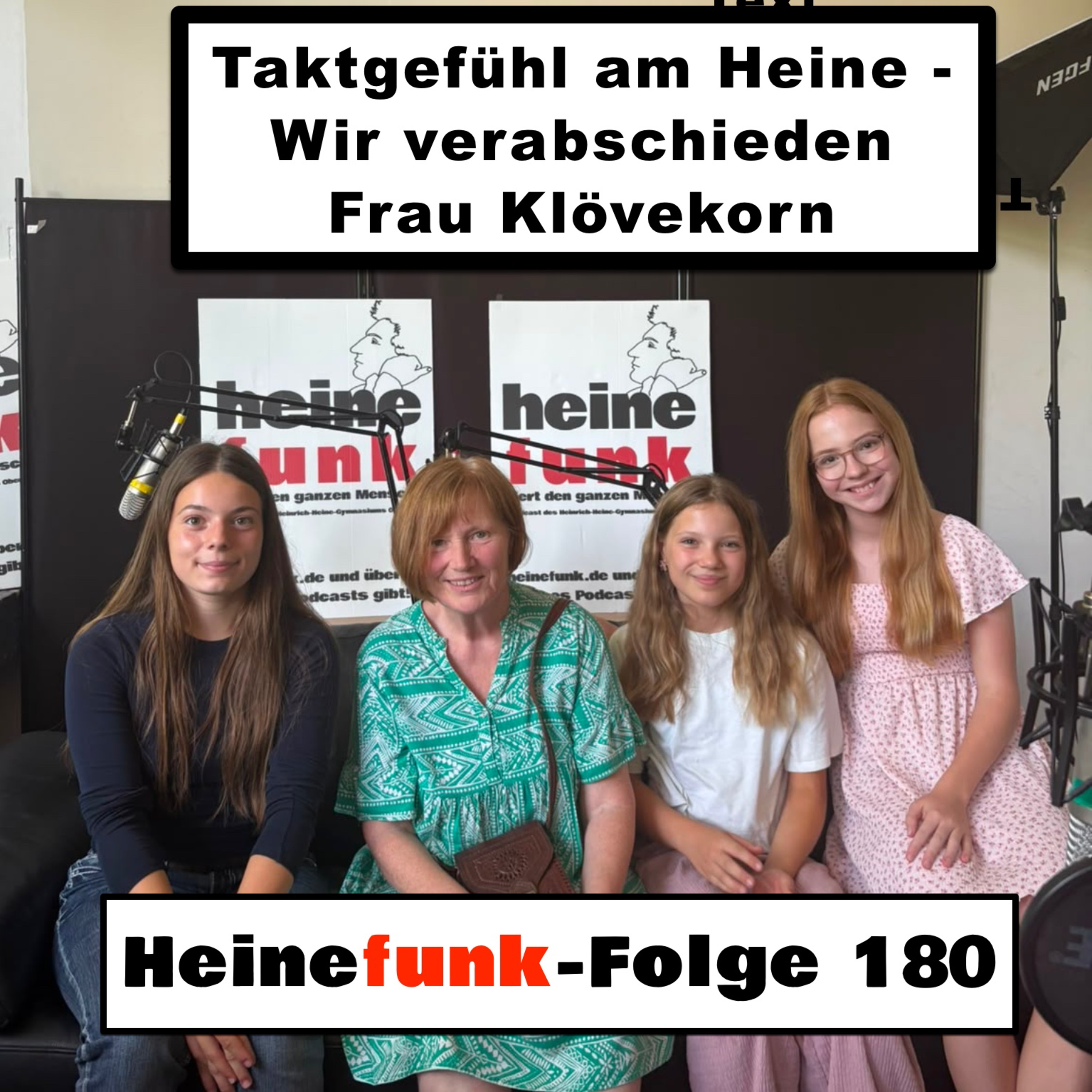 Heinefunk-Folge 180: Taktgefühl am Heine - Wir verabschieden Frau Klövekorn episode artwork