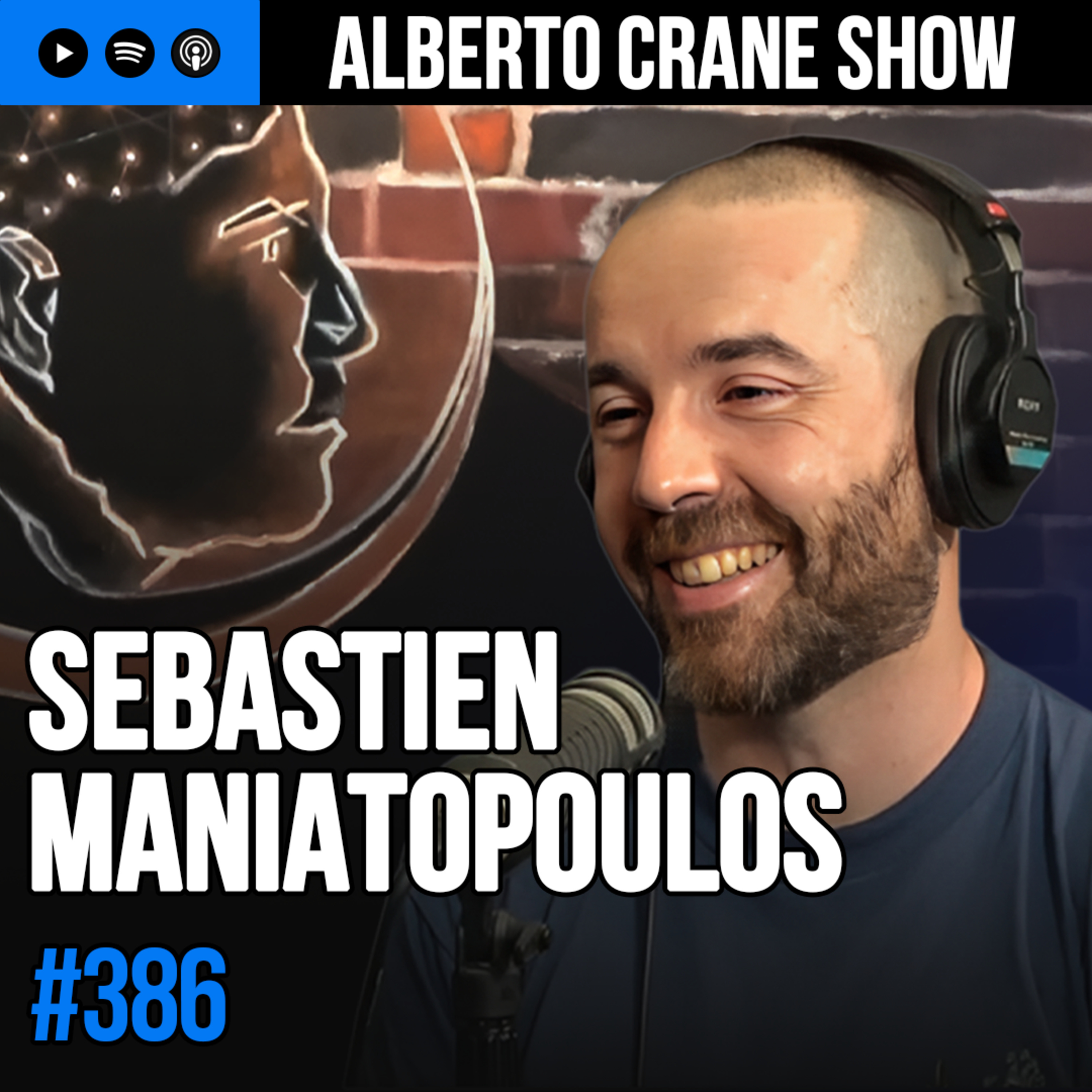 Alberto Crane Show #386 - Sebastien Maniatopoulos episode artwork