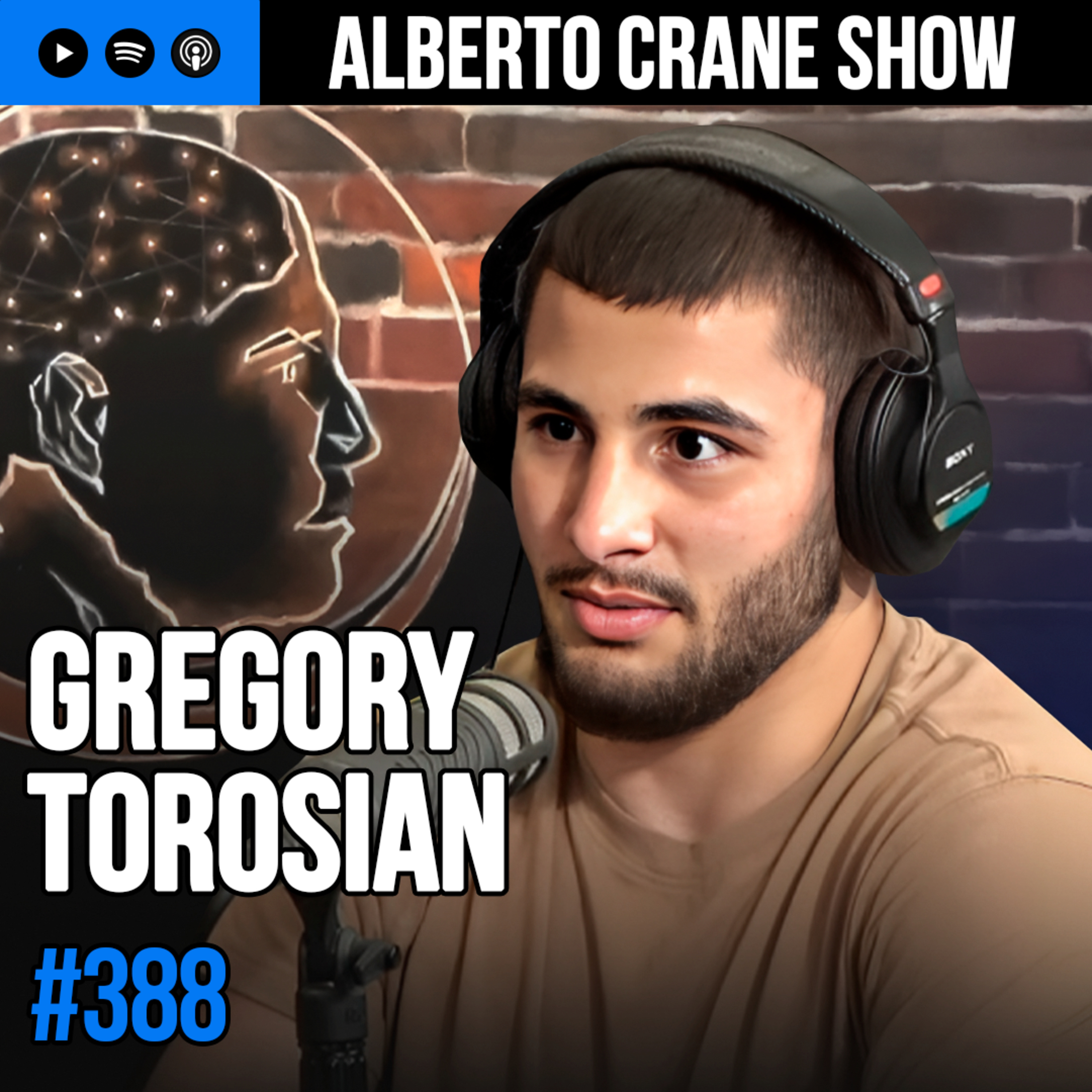 Alberto Crane Show #388 - Gregory Torosian episode artwork