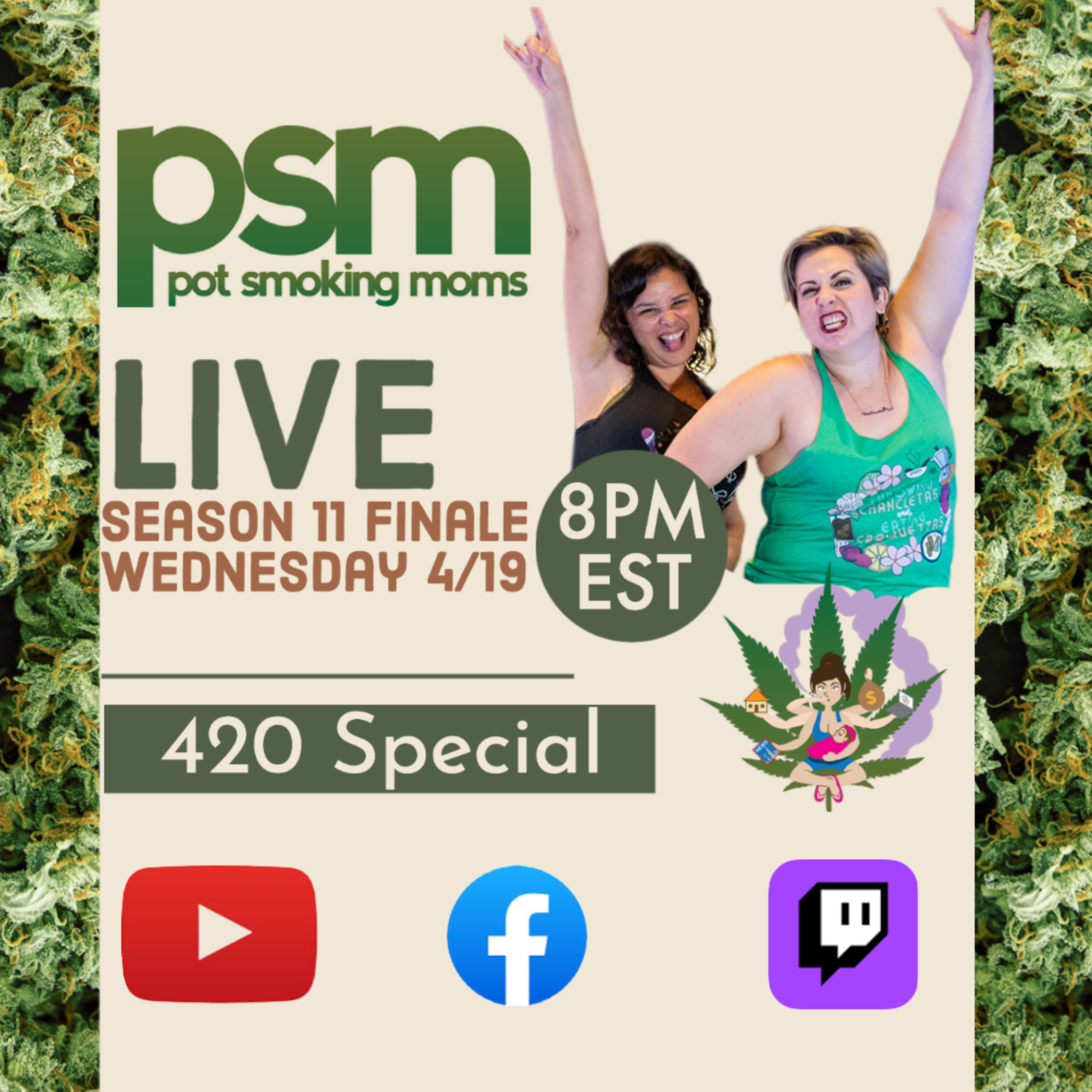 Pot Smoking Moms
