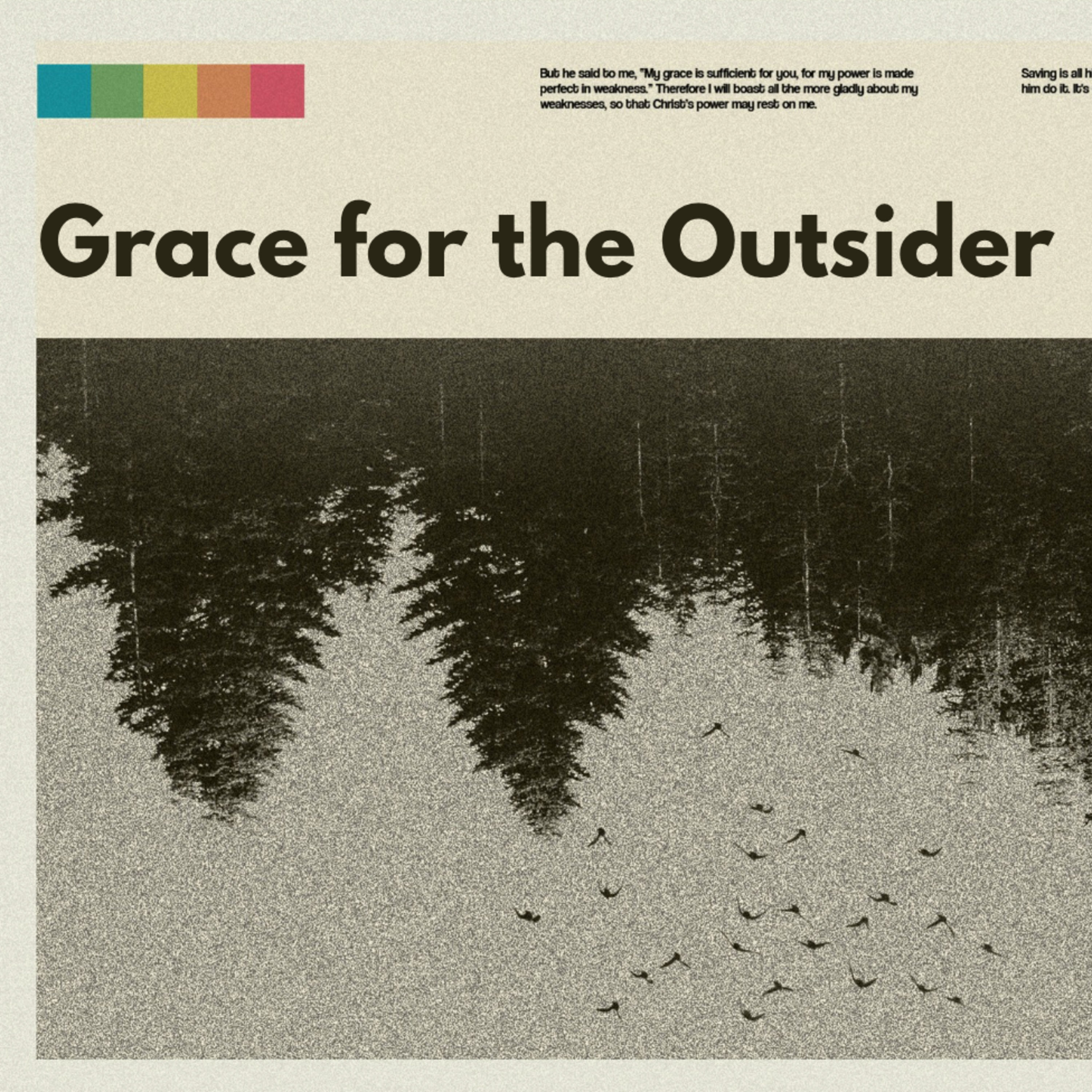 Messy Grace | Grace for the Outsider  episode artwork