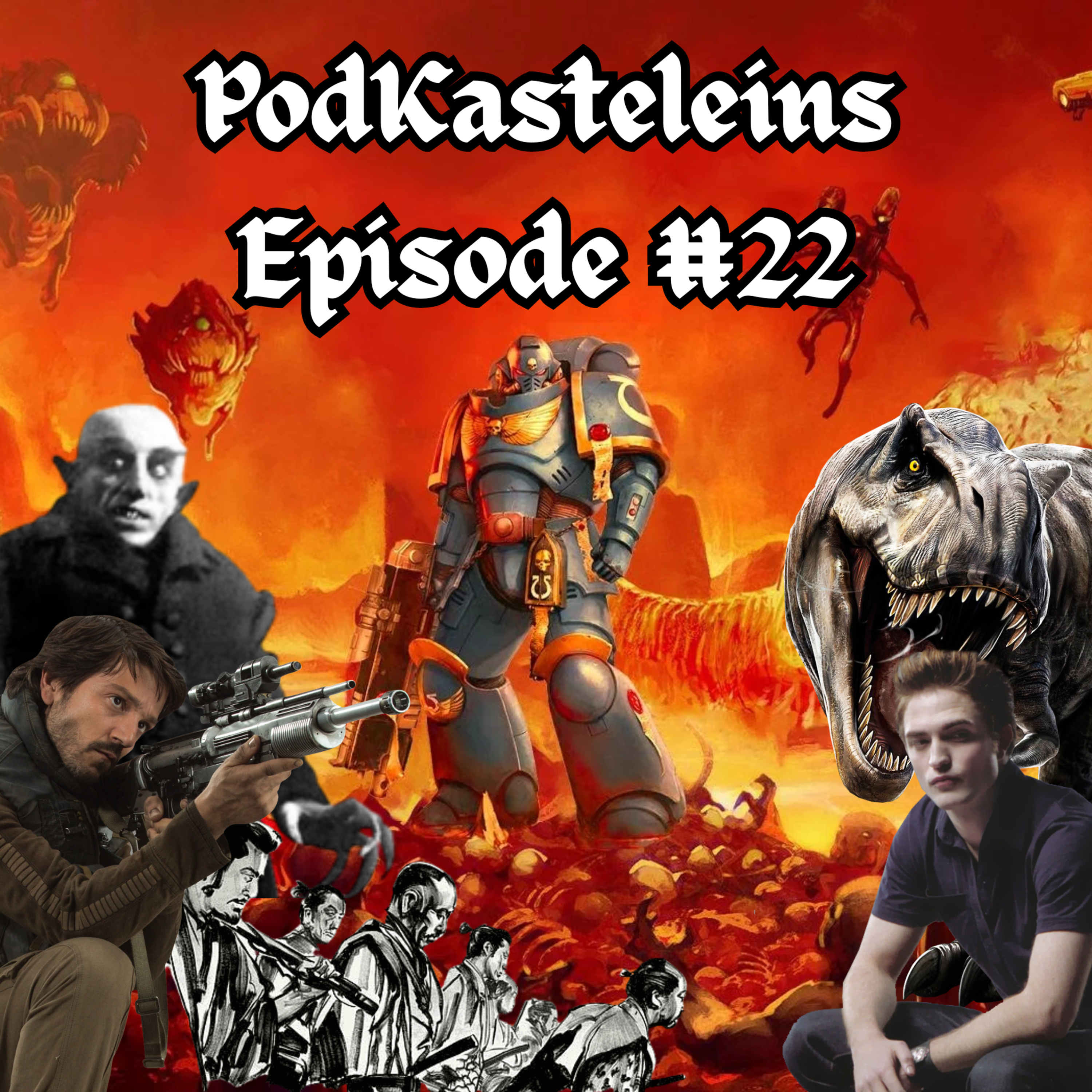 #22 – Warhammer 40K, Andor S2, Seven Samurai, Nosferatu, Twilight en Jurassic World Rebirth