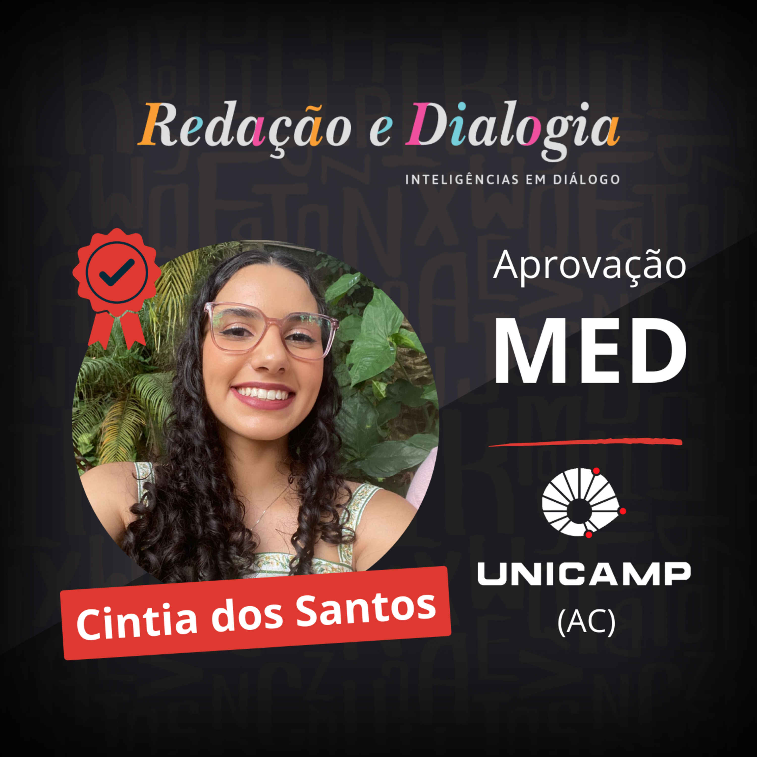Cintia dos Santos - Medicina UNICAMP 2026 episode artwork