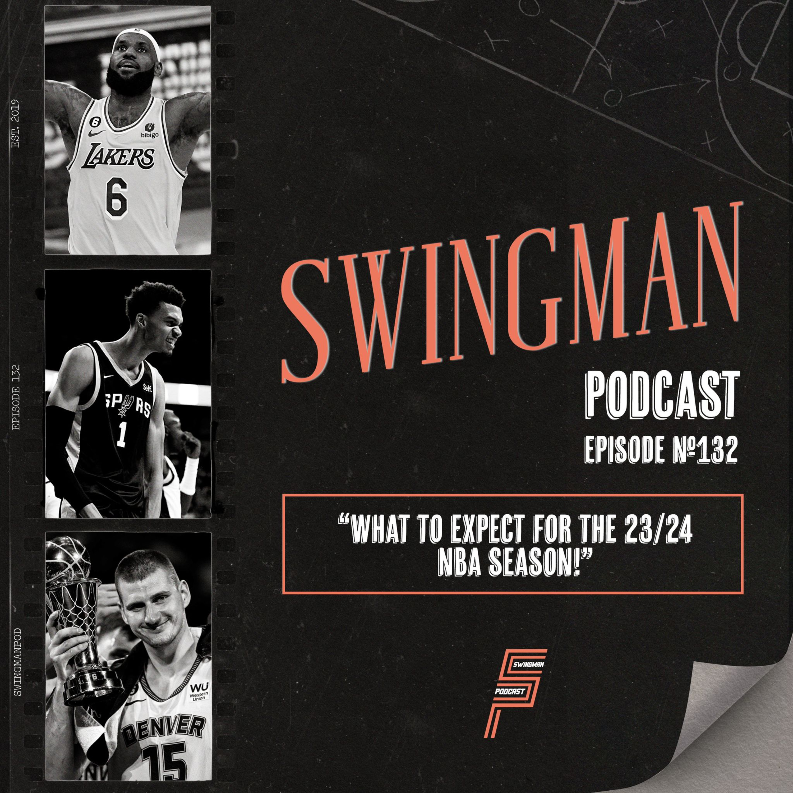 What To Expect For The NBA 23/24 Season! | Swingman Podcast #132 episode artwork
