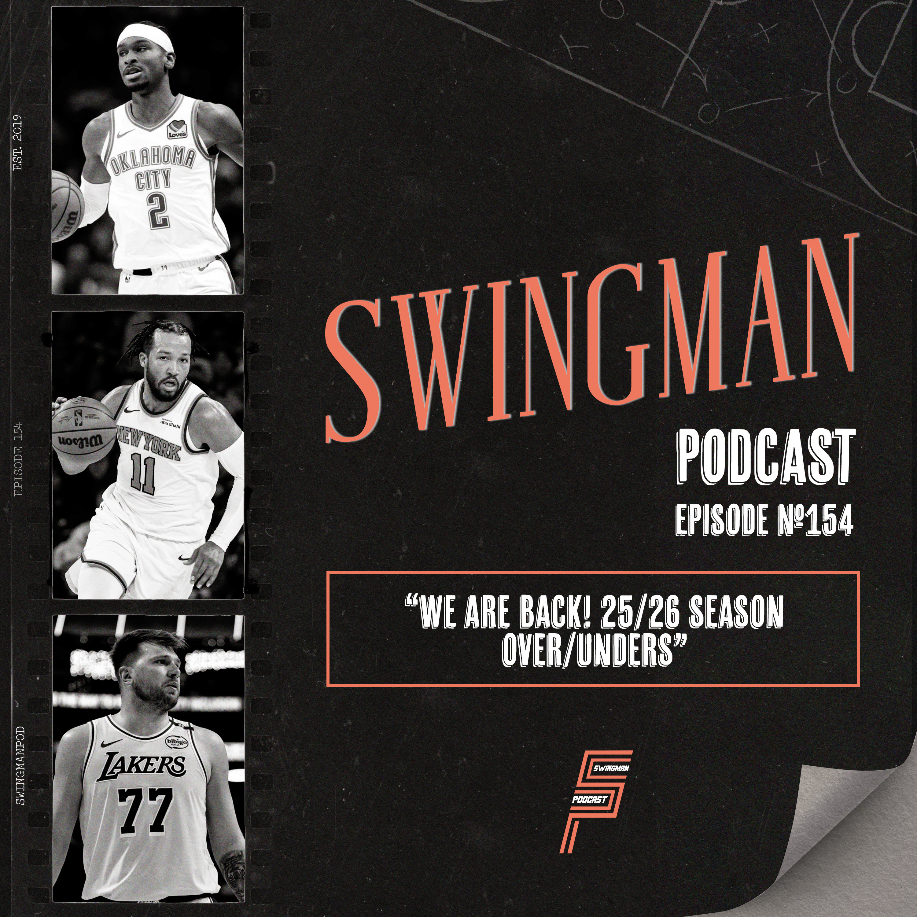WE ARE BACK! NBA TEAMS OVER/UNDER PICKS 25/26 SEASON! #154 episode artwork