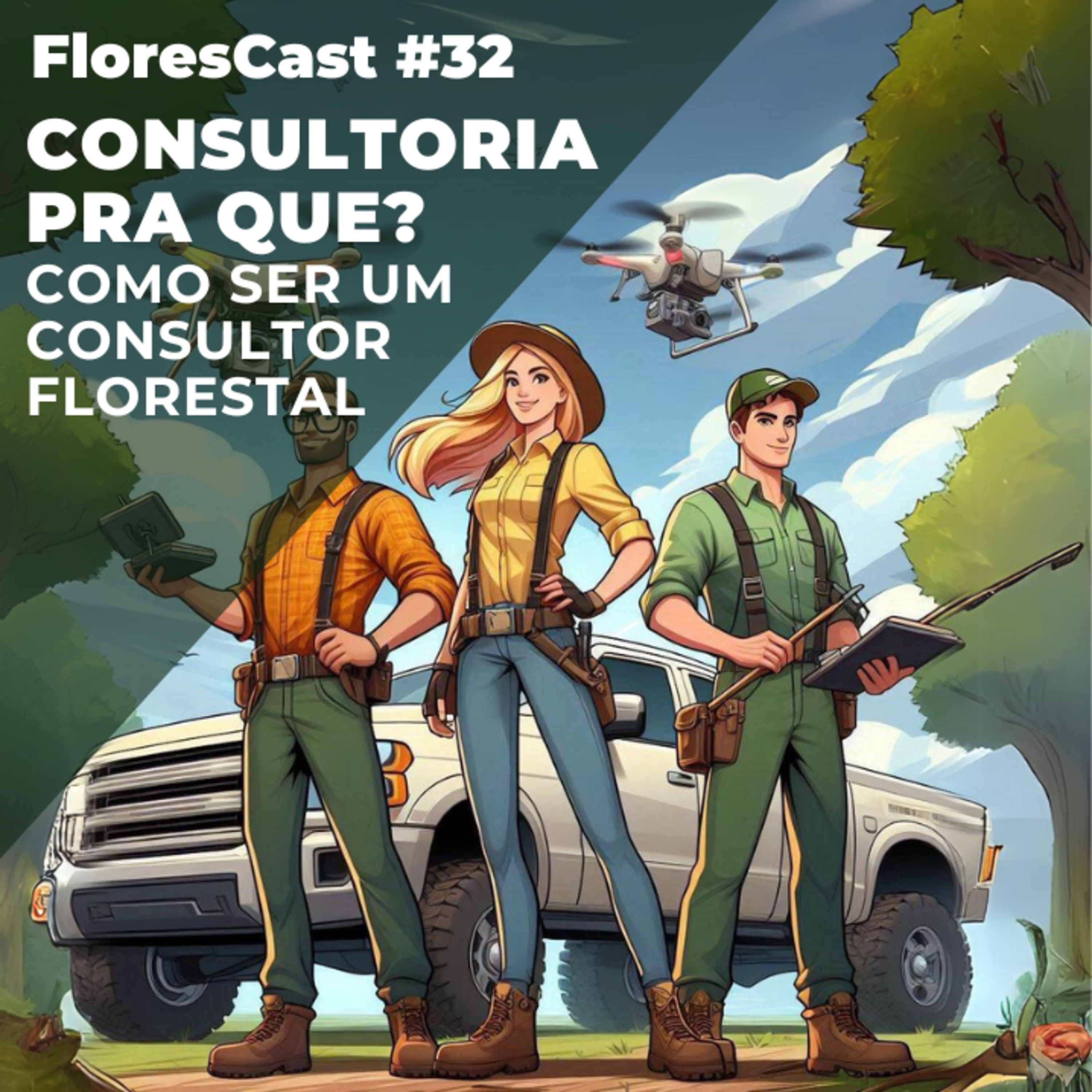 FloresCast #32 - Consultoria pra quê? Como ser um consultor florestal