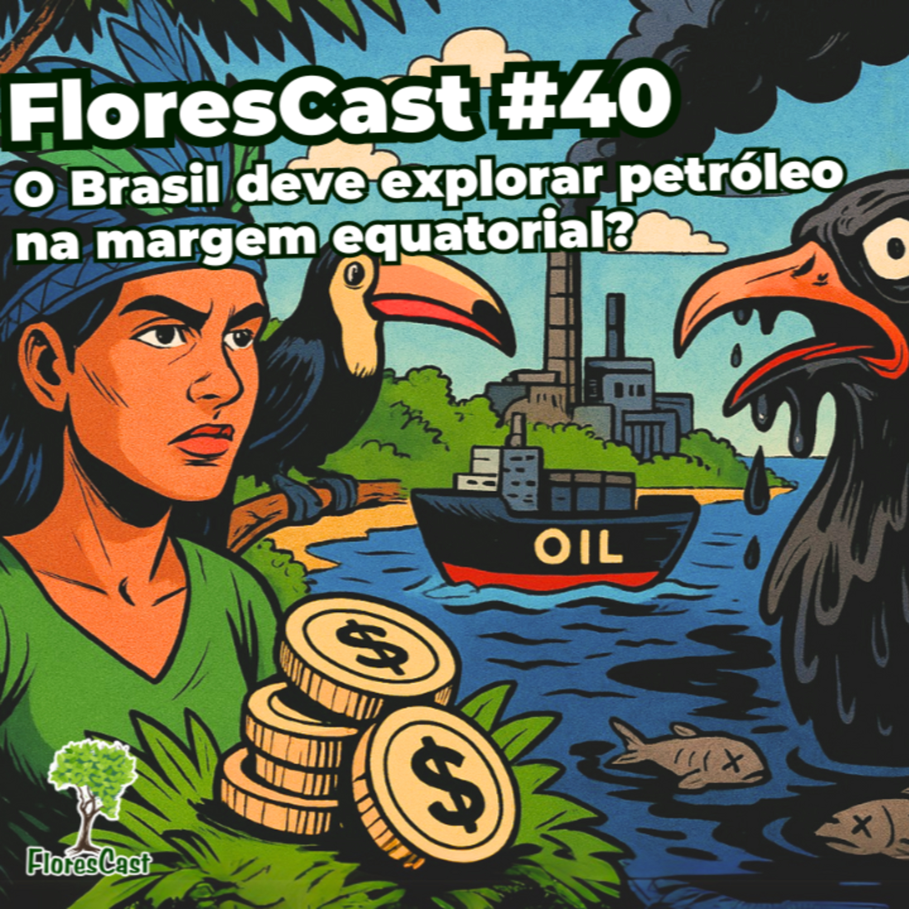 FloresCast #40 - O Brasil deve explorar petróleo na margem equatorial?