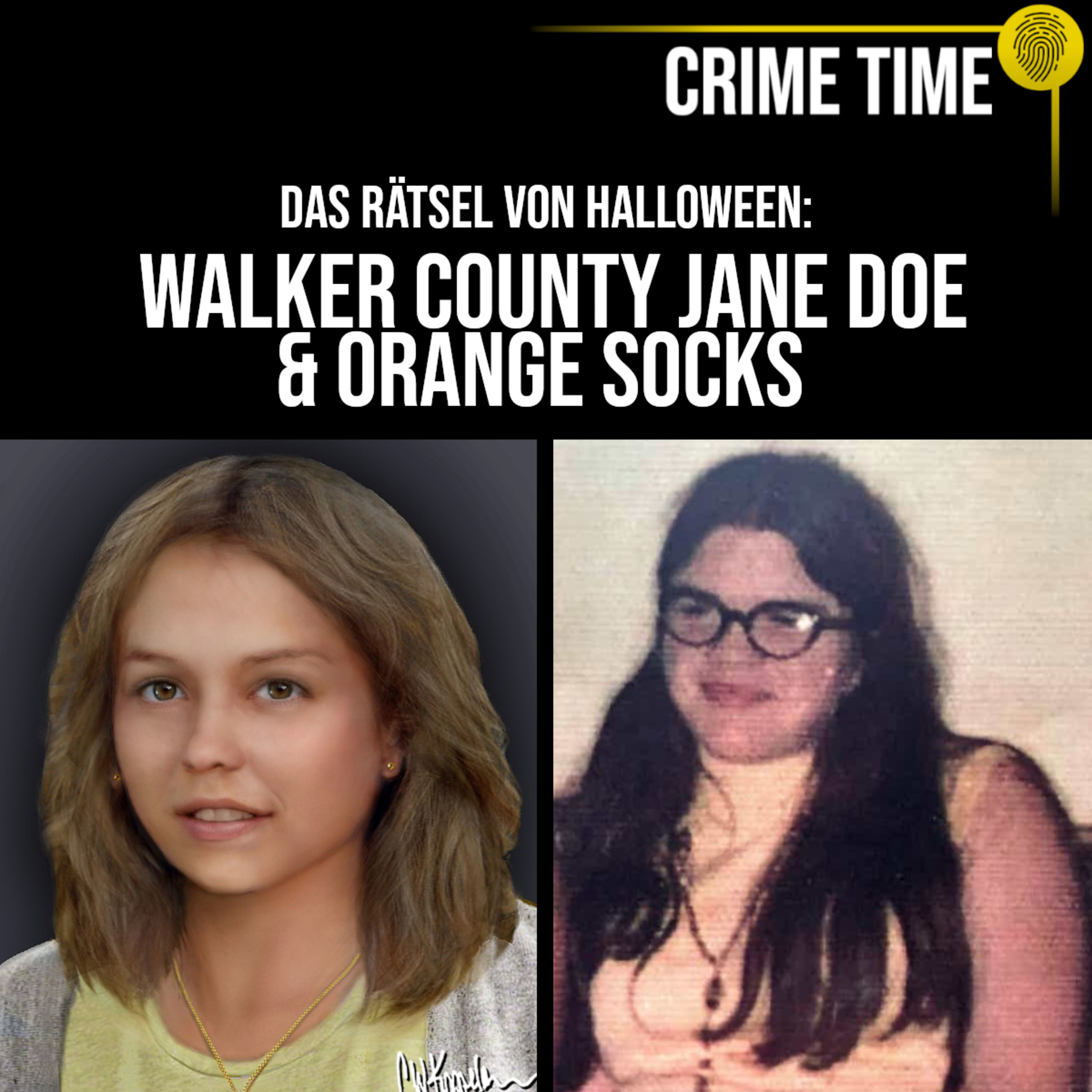 Das Rätsel von Halloween: Walker County Jane Doe & Orange Socks | Crime Time  episode artwork