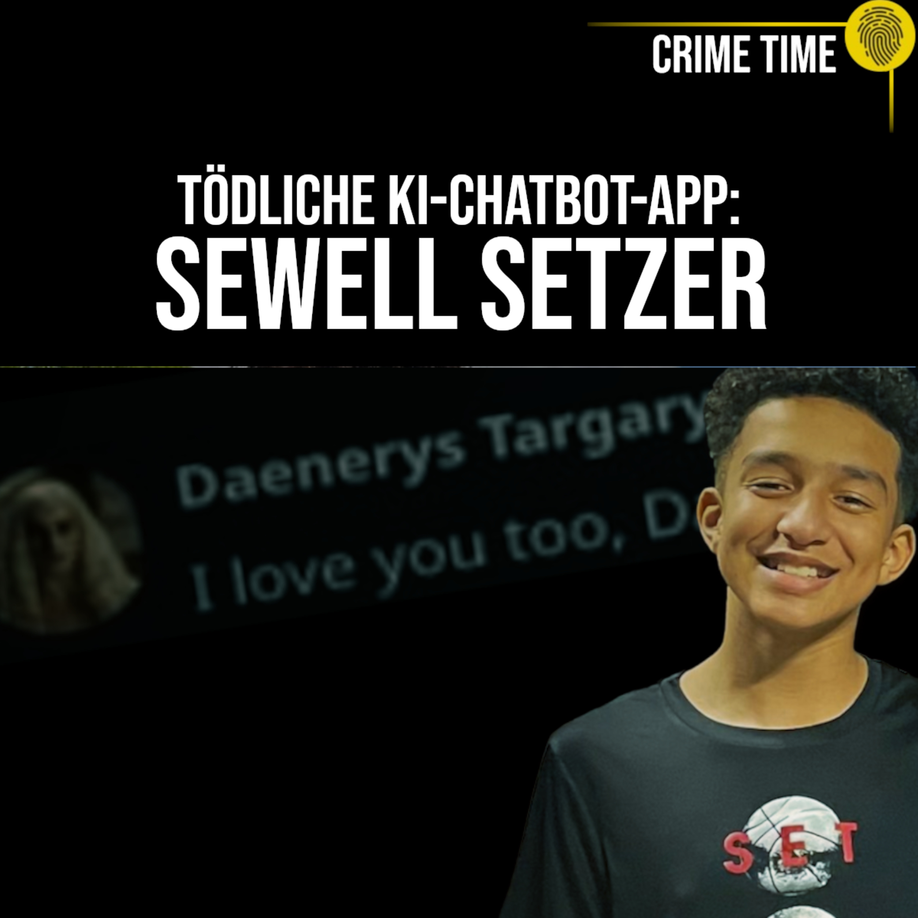 Unbekannte GEFAHR im Kinderzimmer: Der tragische Tod von Sewell Setzer | Crime Time Special episode artwork