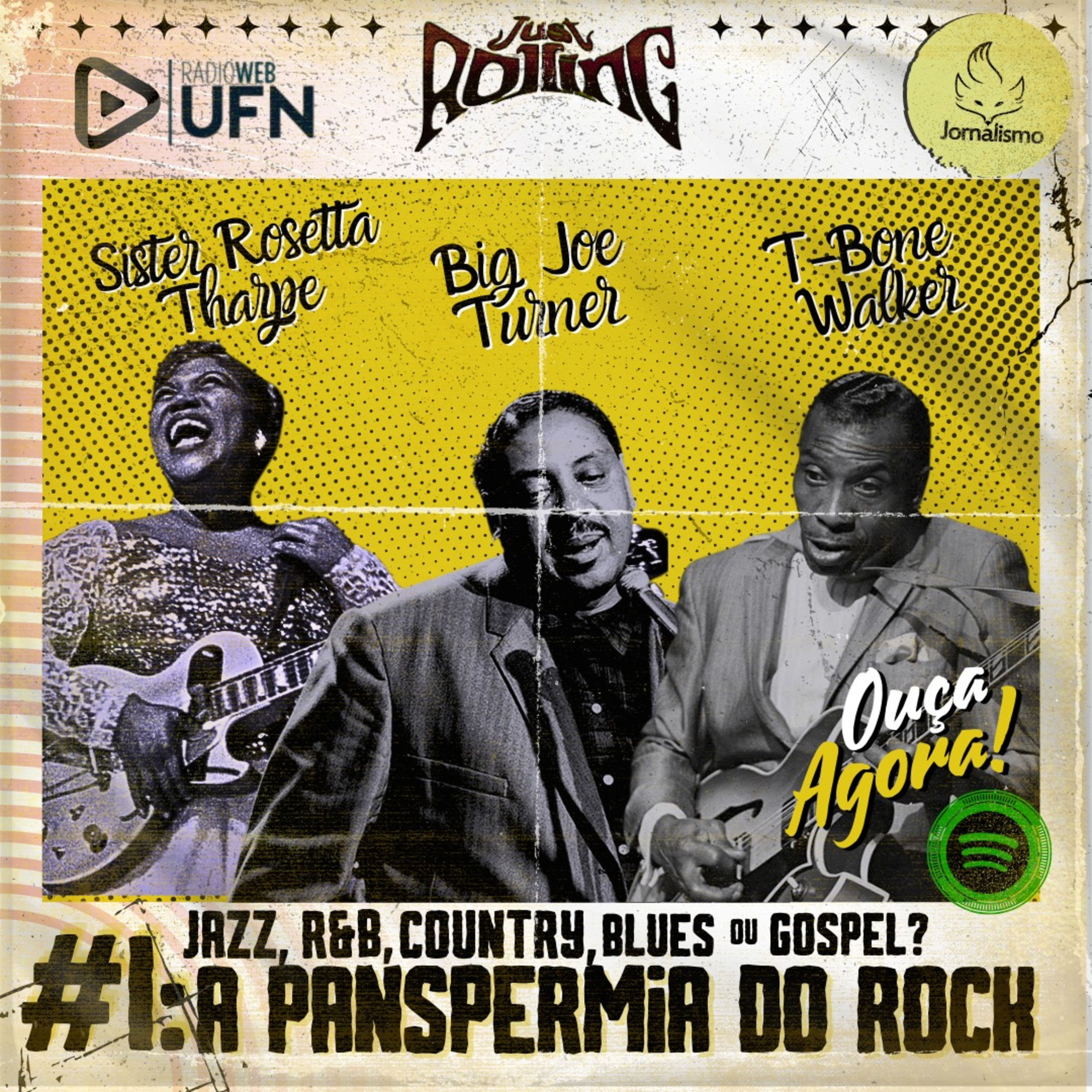 Just Rolling - Jazz, R&B, Blues, Country ou Gospel? A panspermia do Rock episode artwork
