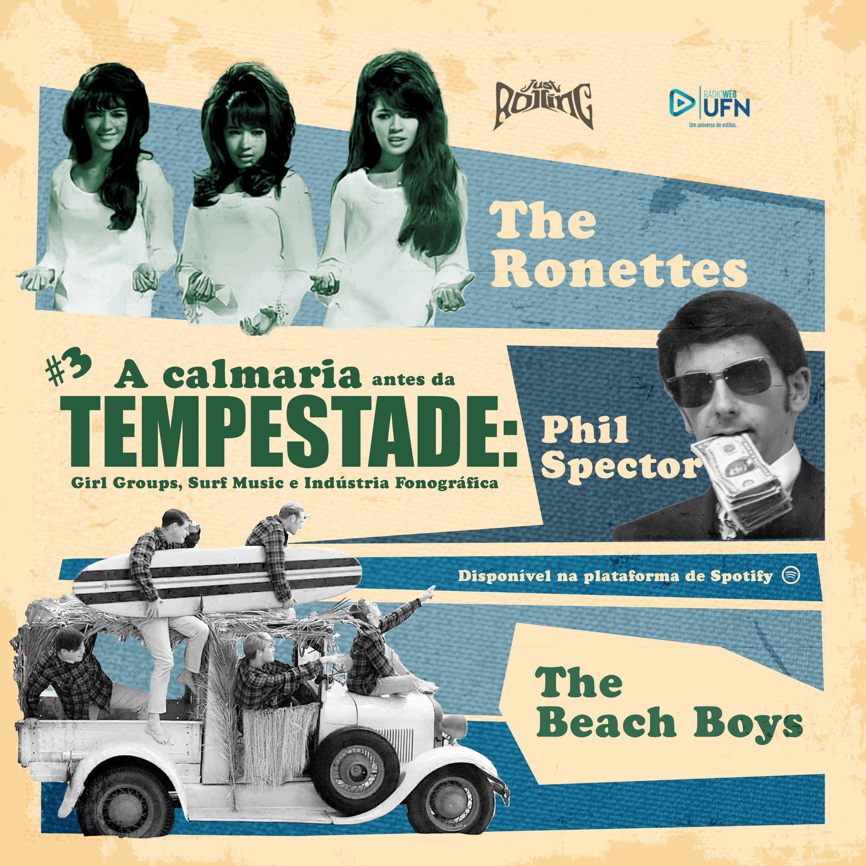 Just Rolling - A calmaria antes da TEMPESTADE: Girls Group, Surf Music e Indústria Fonográfica episode artwork