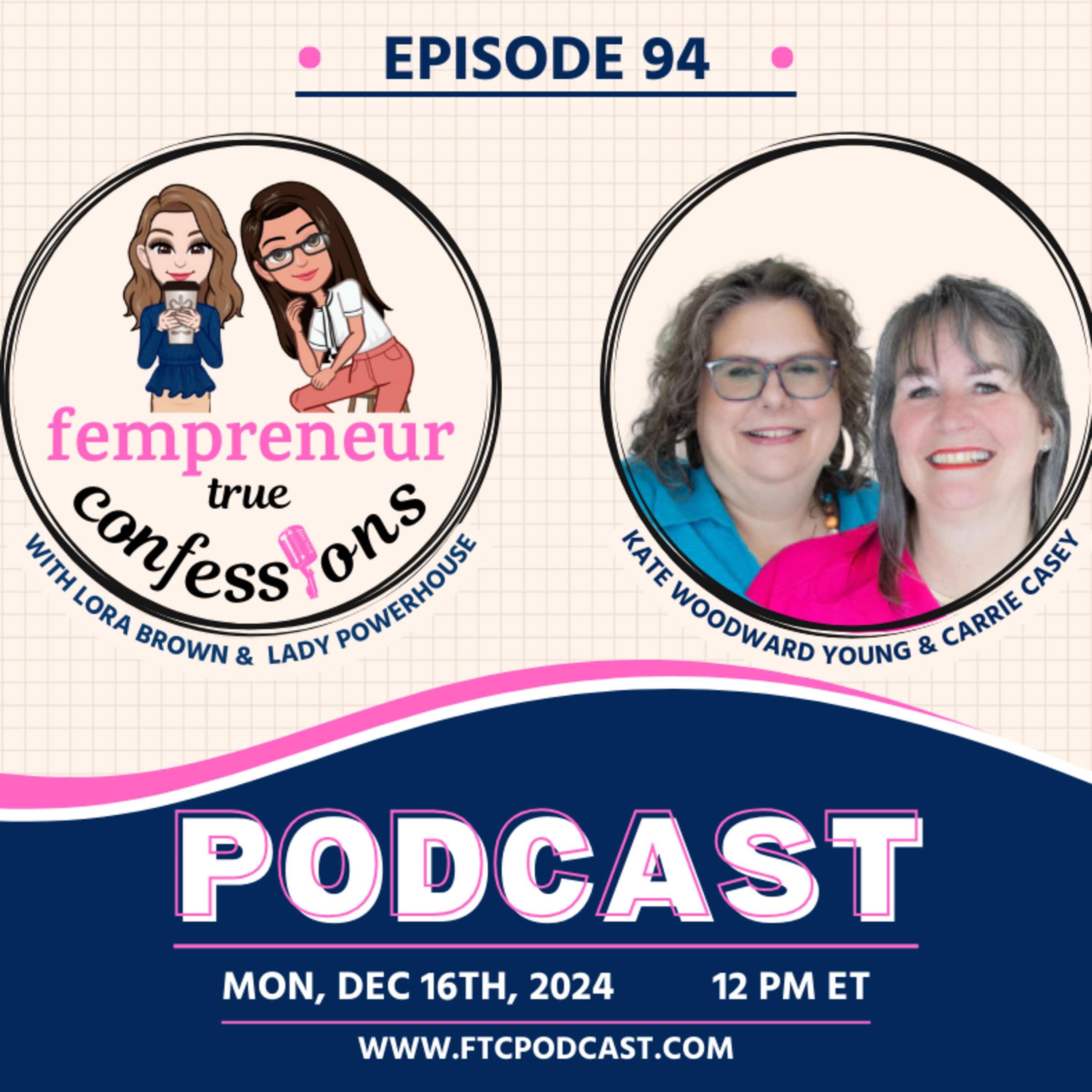 Ep 94: How We Share Clients With Each Other & Thrive with Kate & Carrie  episode artwork