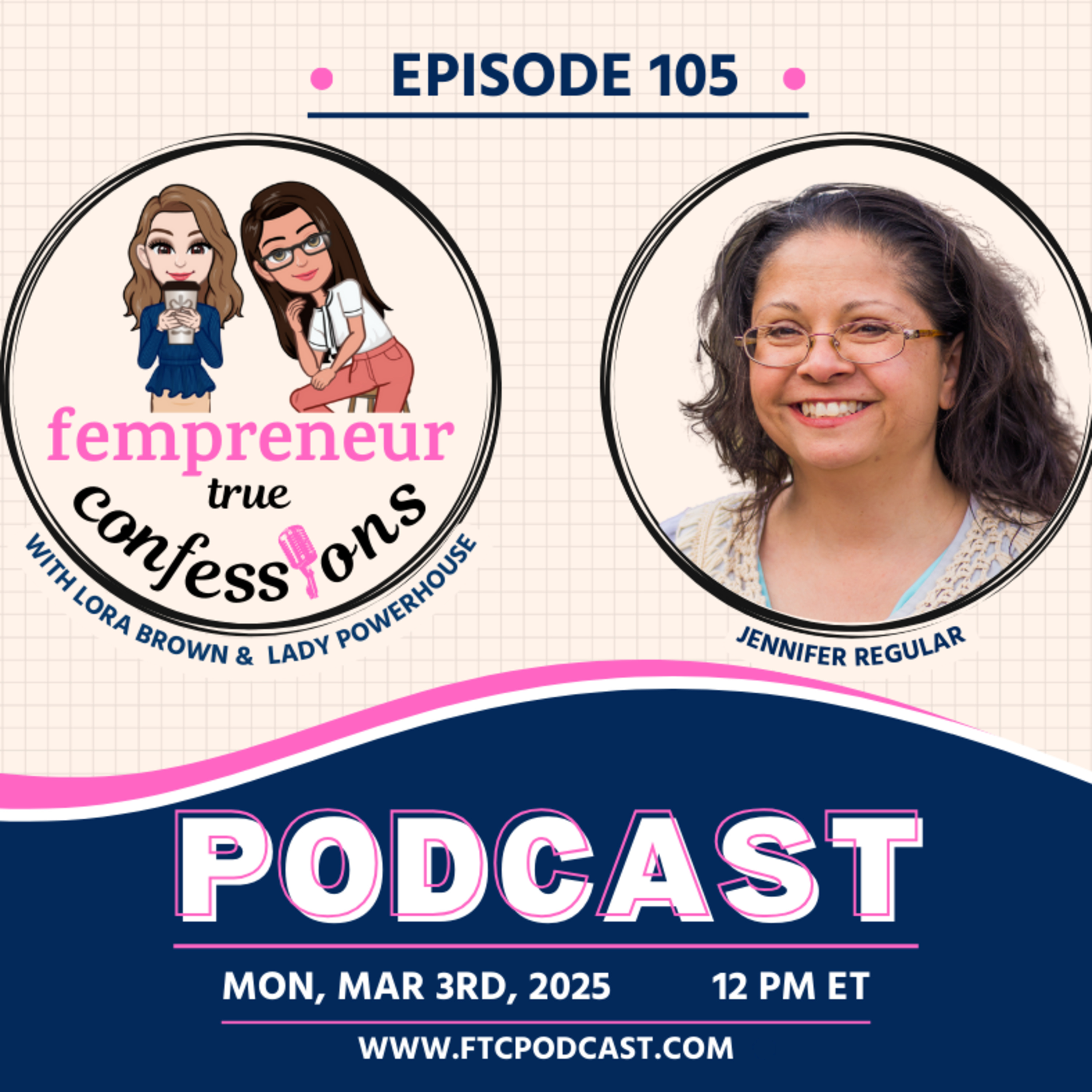 Ep 105: Transform Fear Into Freedom: Overriding Imposter Syndrome With Jennifer Regular episode artwork