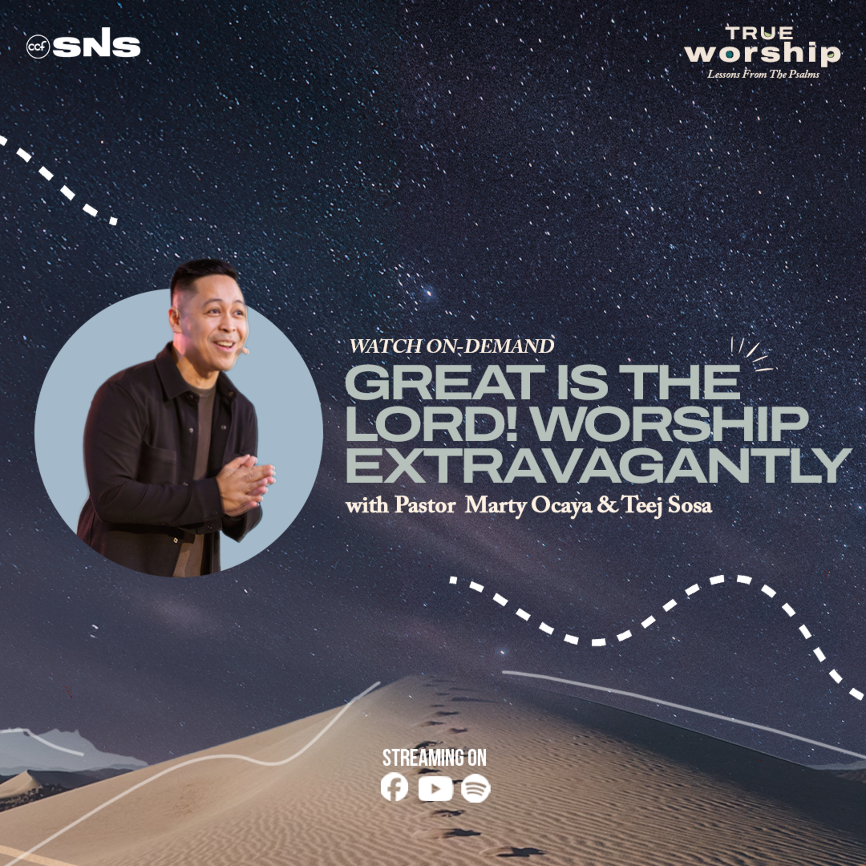 True Worship | Great Is The Lord! Worship Extravagantly | Pastor Marty Ocaya