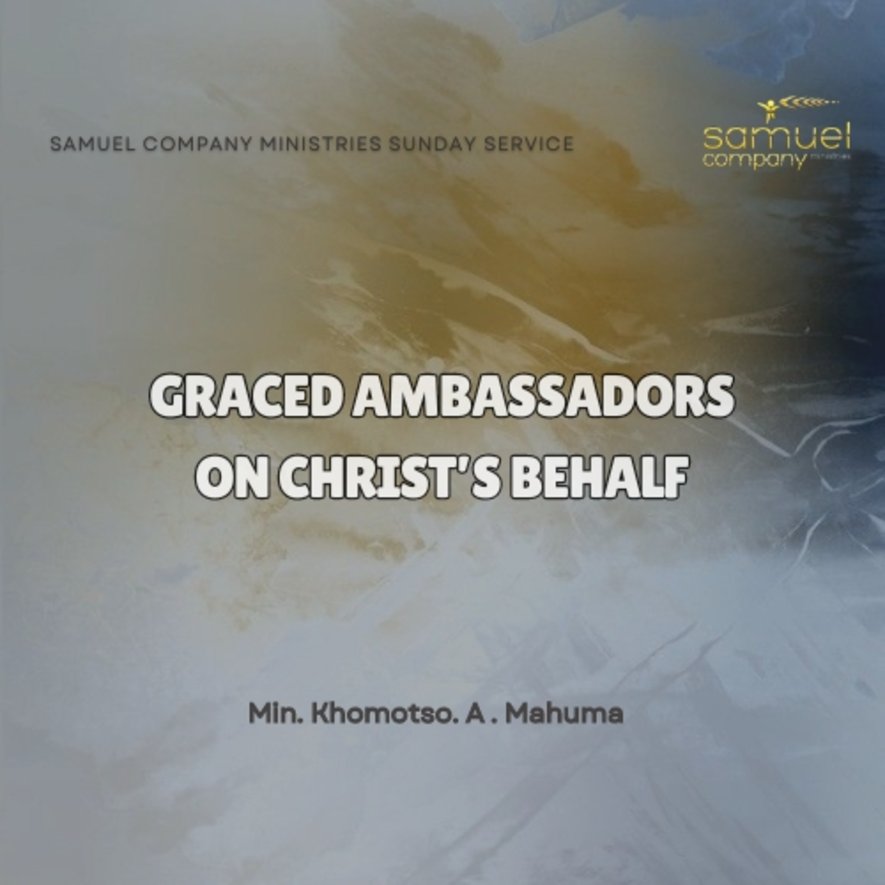 Graced Ambassadors on Christ's Behalf | Teaching | Sunday Service(2024.10.06) episode artwork