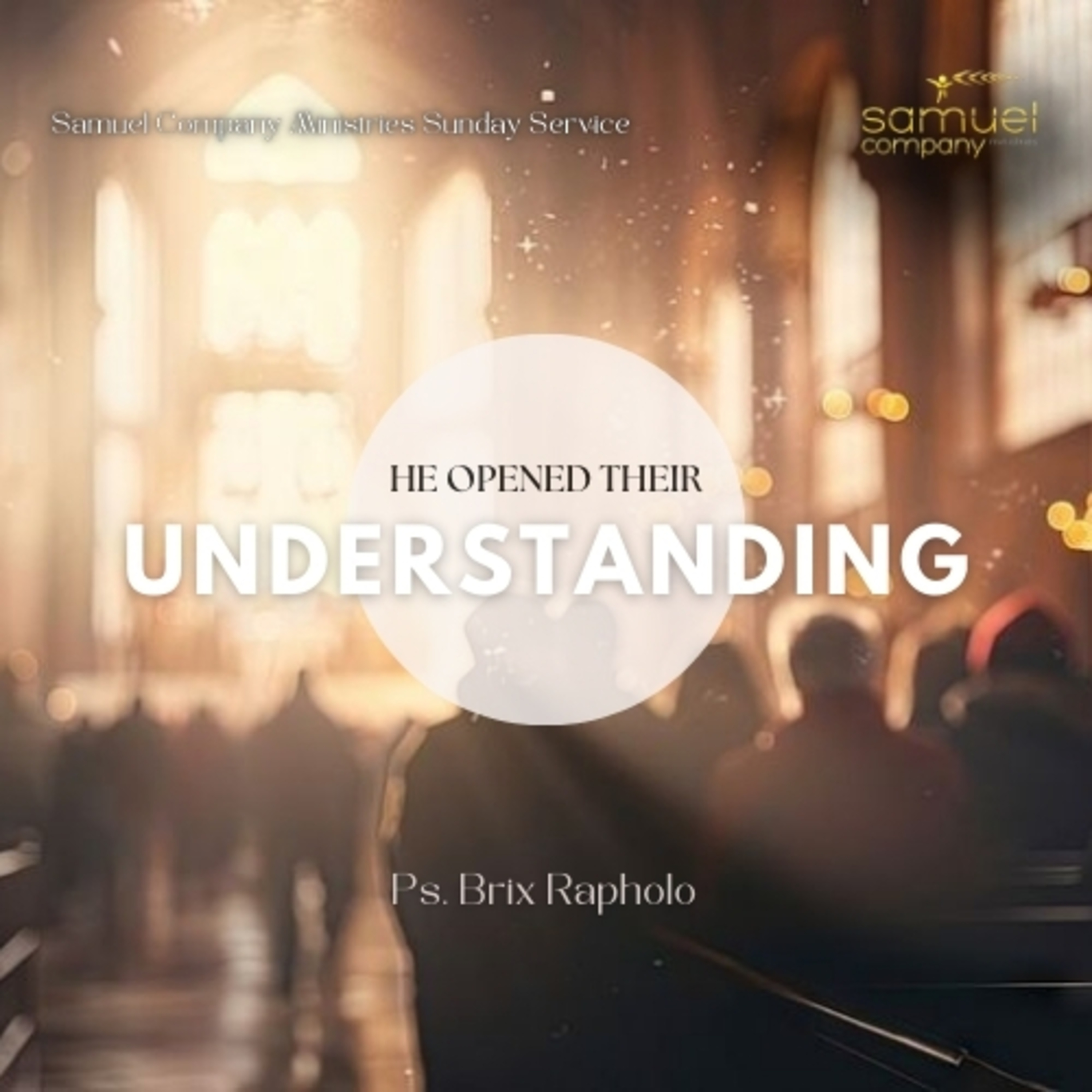 He opened their Understanding | Teaching | Sunday Service(2024.10.27) episode artwork