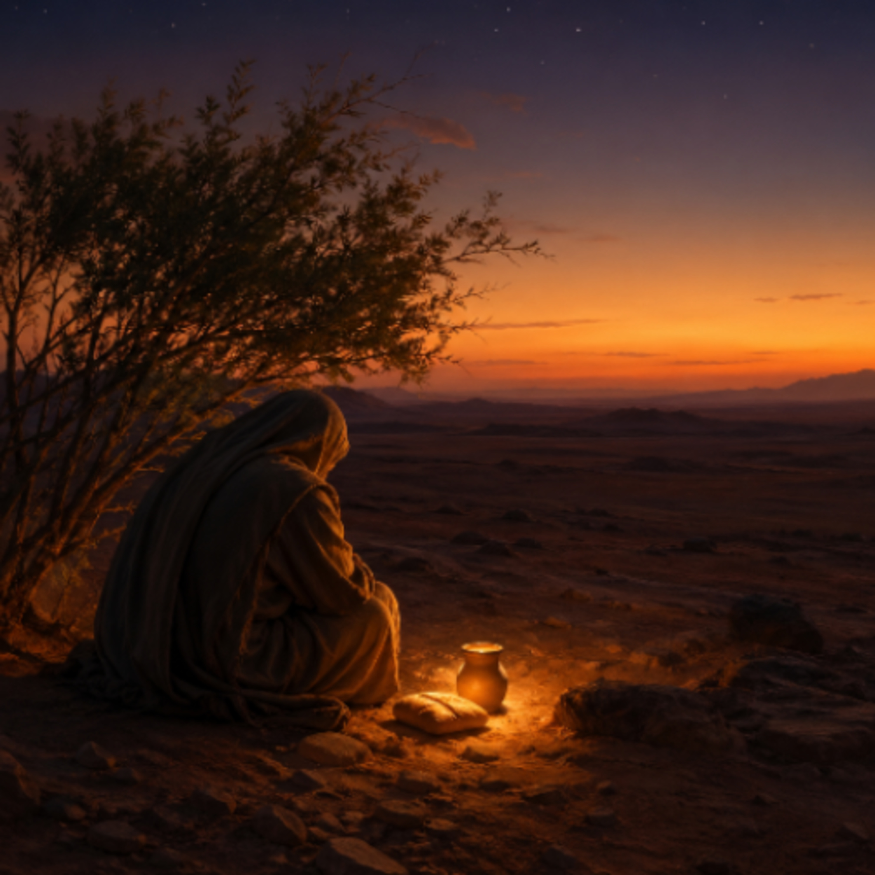 Elia unter dem Wacholderstrauch — Wenn Gott mit Erschöpften anders redet als erwartet. episode artwork