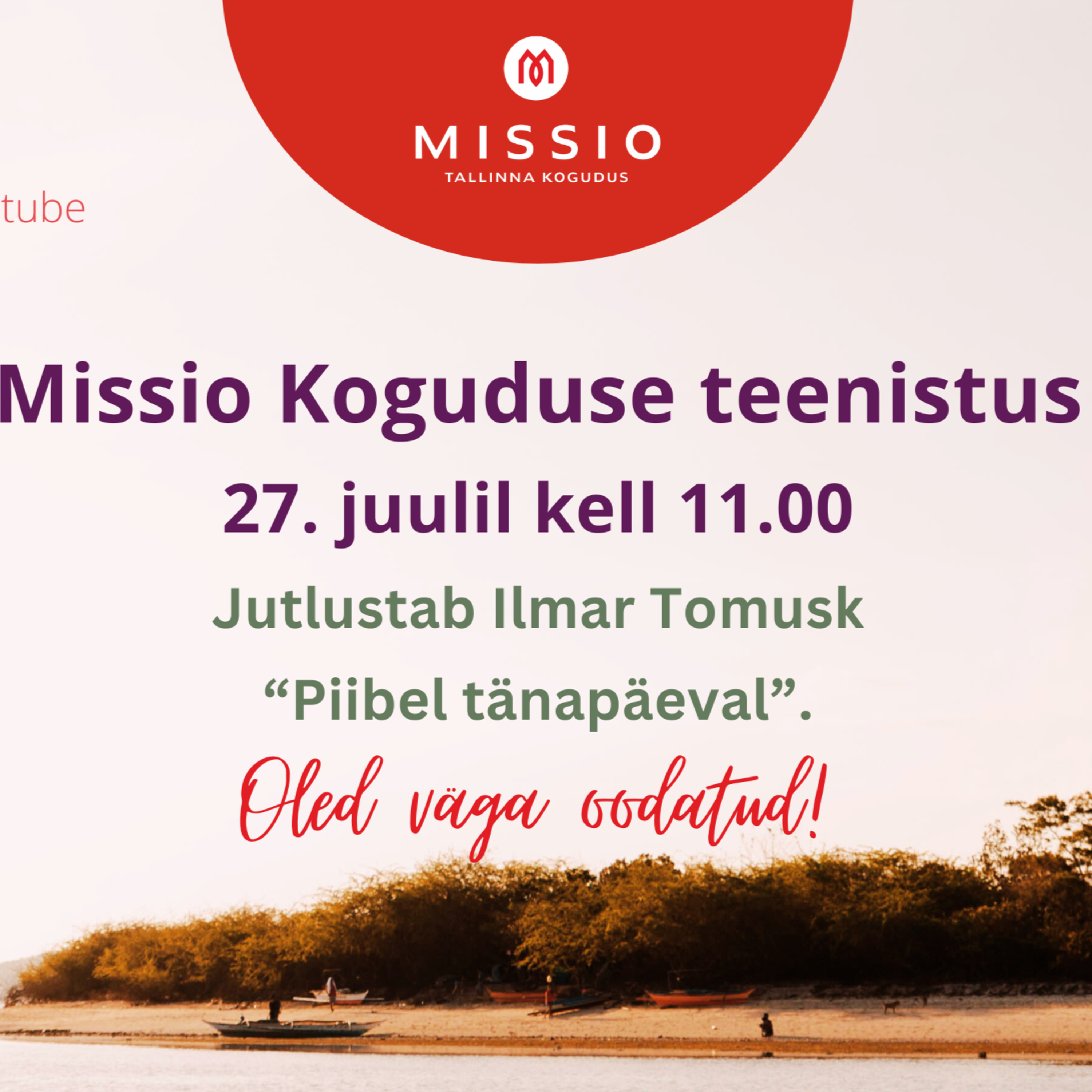 Ilmar Tomusk "Piibel tänapäeval".