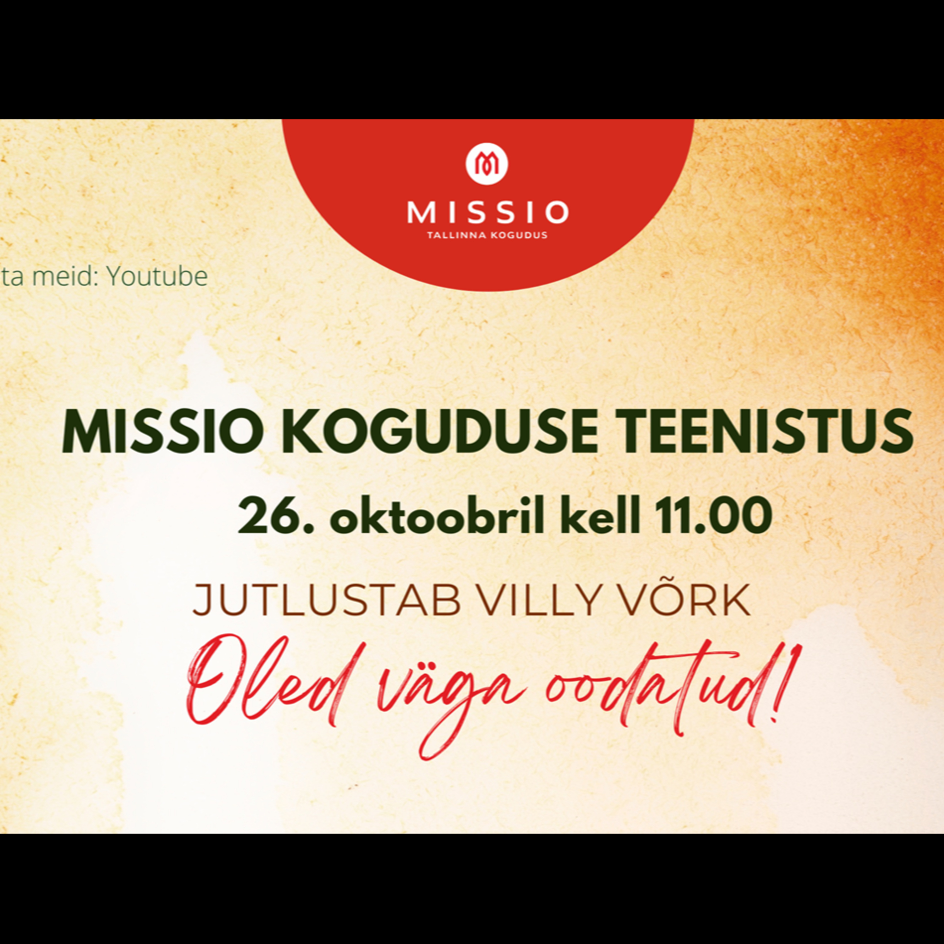 Villy Võrk "Ära karda, usu vaid"