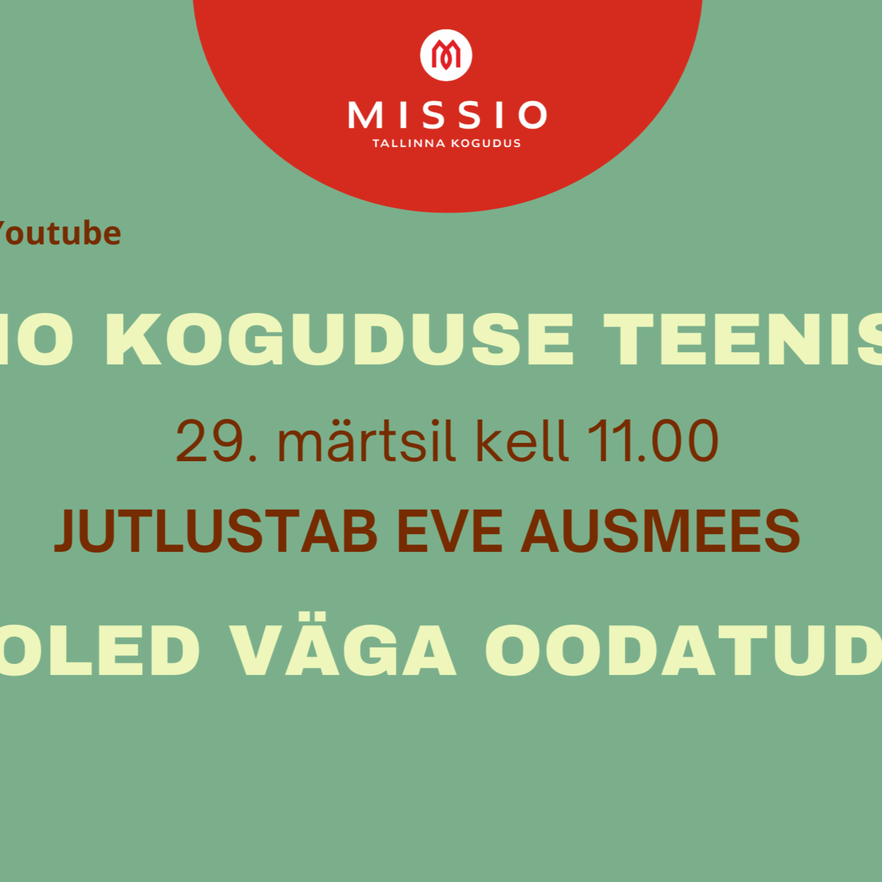 Eve Ausmees "Meie Isa palvest"