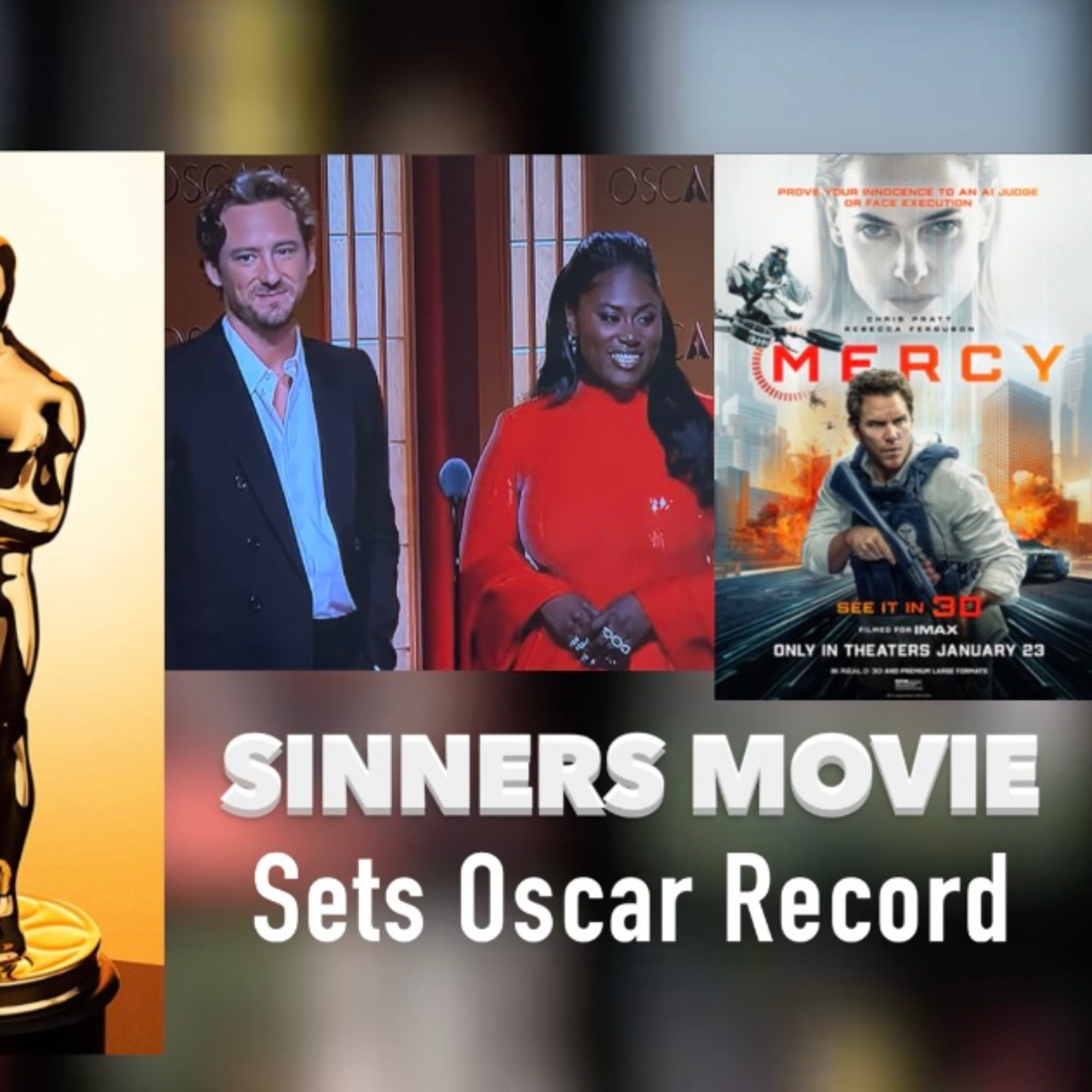 Sinners Movie Sets Oscar Records, Chris Pratt MovieReviewRelay episode artwork
