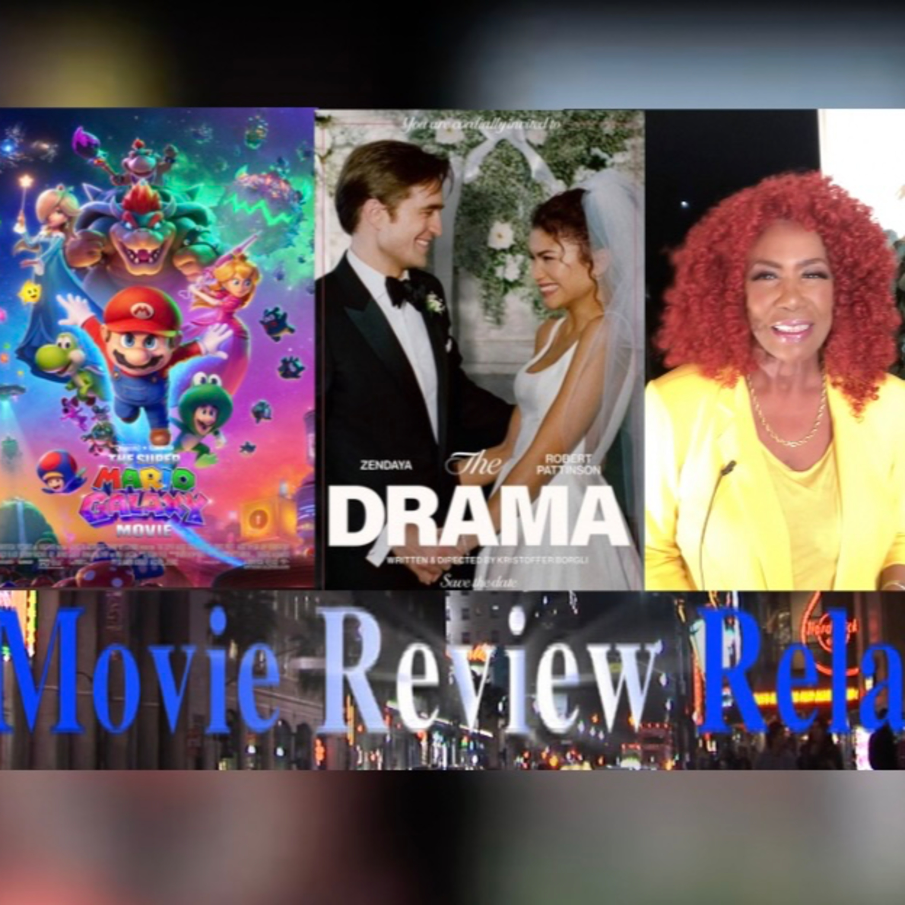 The Super Mario Galaxy Movie, Zendaya The Drama Holiday MovieReviewRelay episode artwork