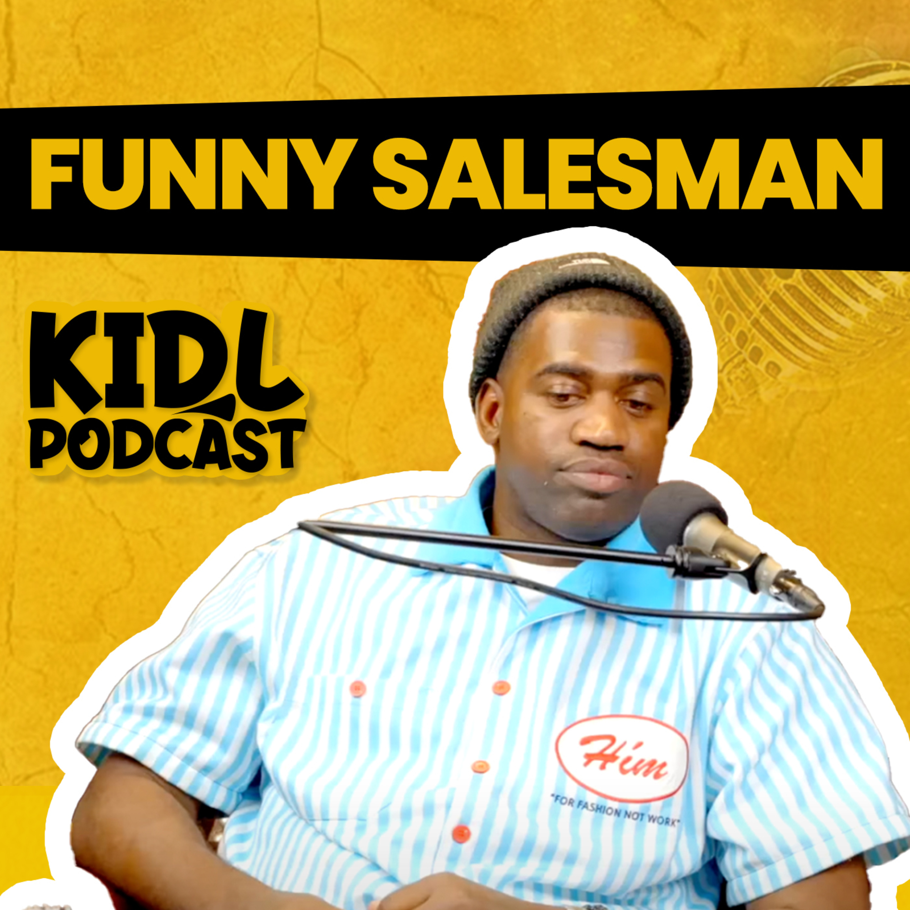 Funny Salesman aka Kenny Brooks