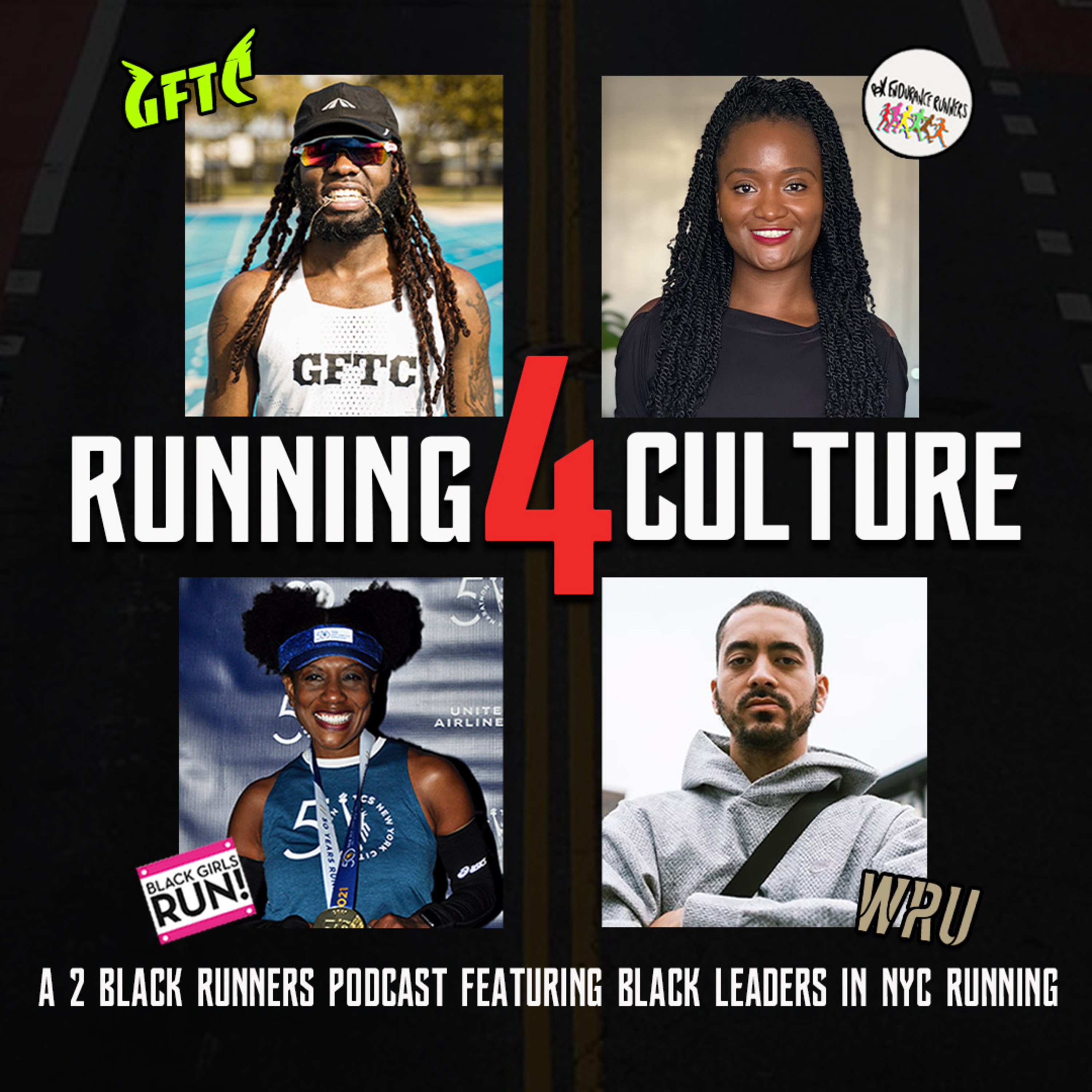 2 Black Runners