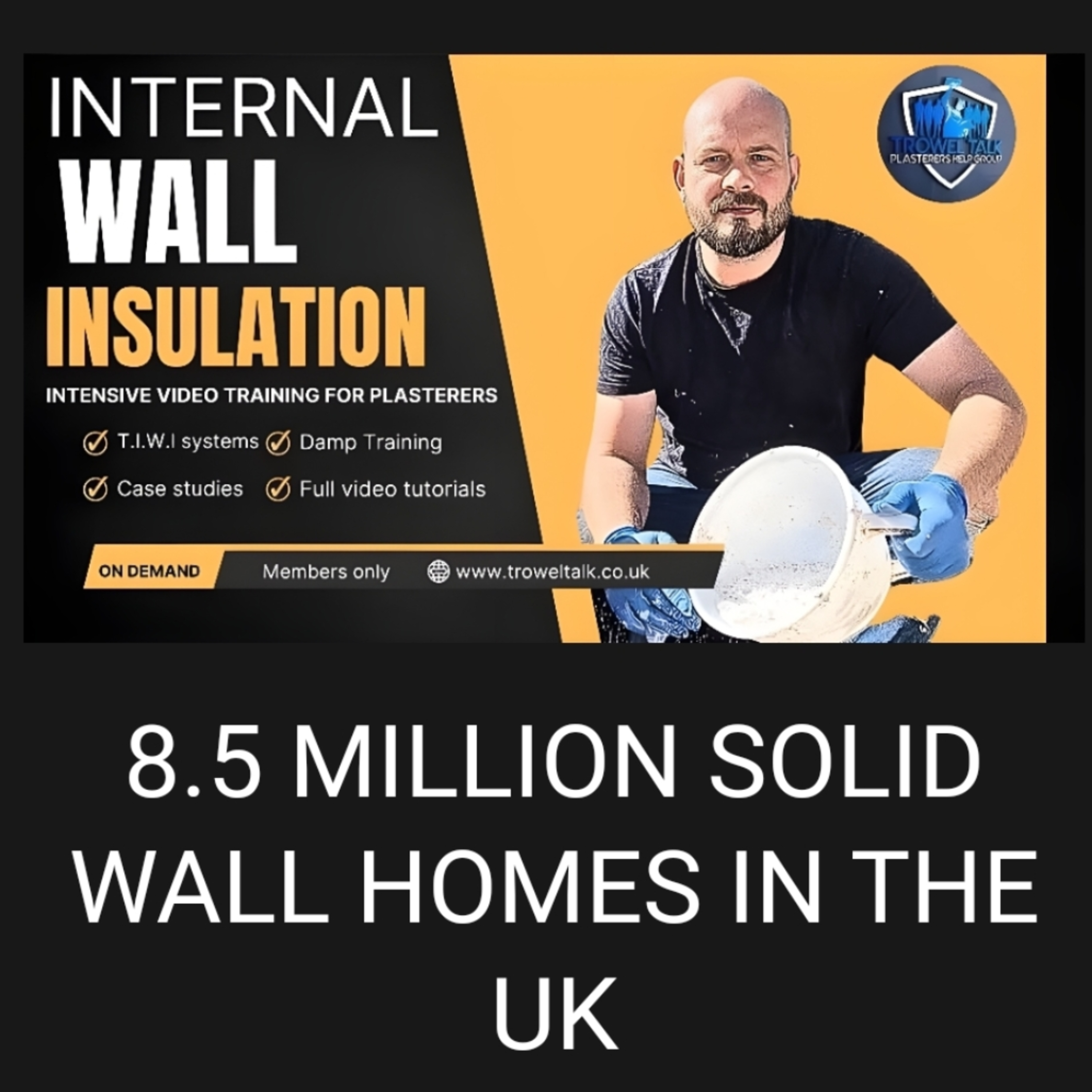 INTERNAL WALL INSULATION ONLINE TRAINING COURSE LAUNCH 🚀 episode artwork