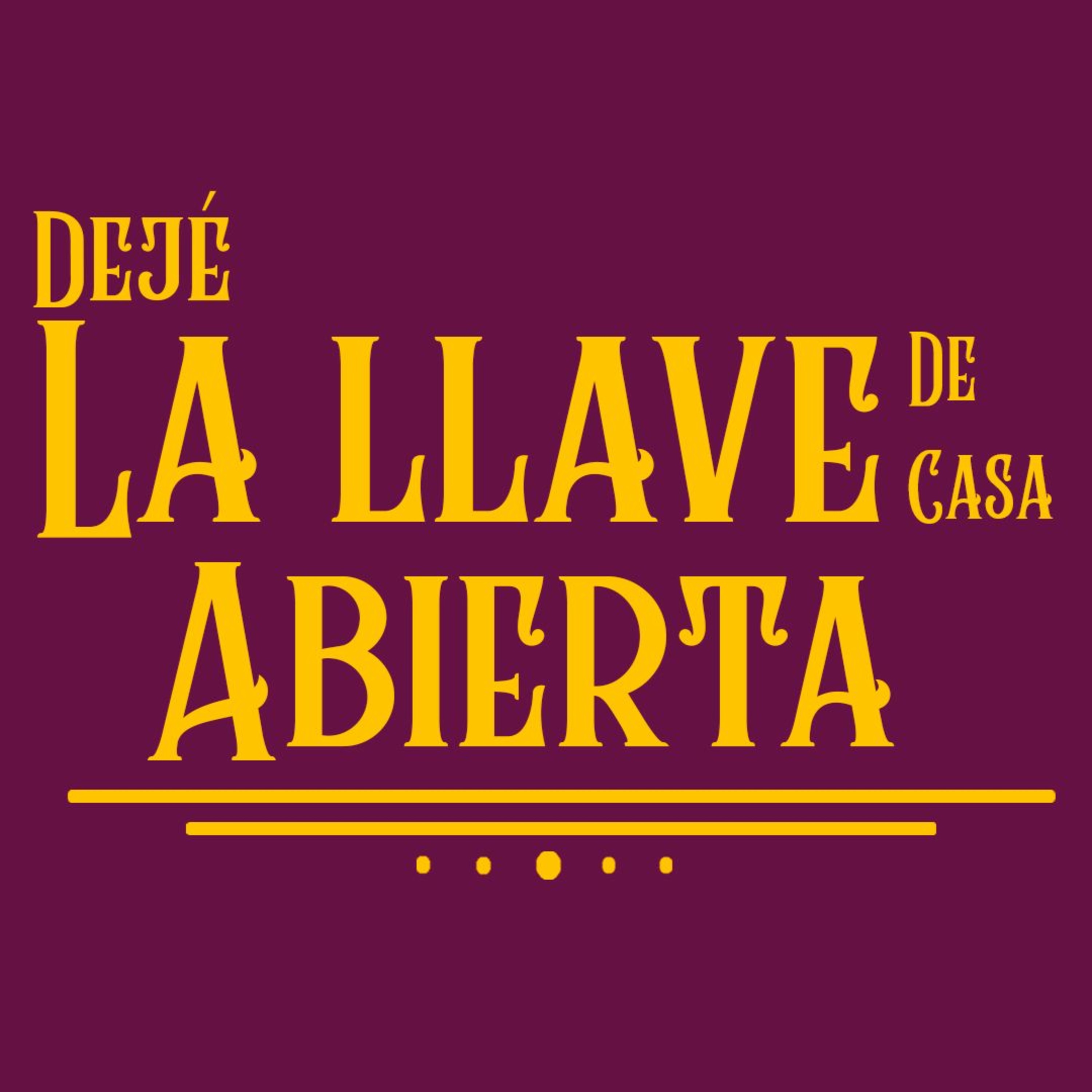 Dejé la llave de casa abierta