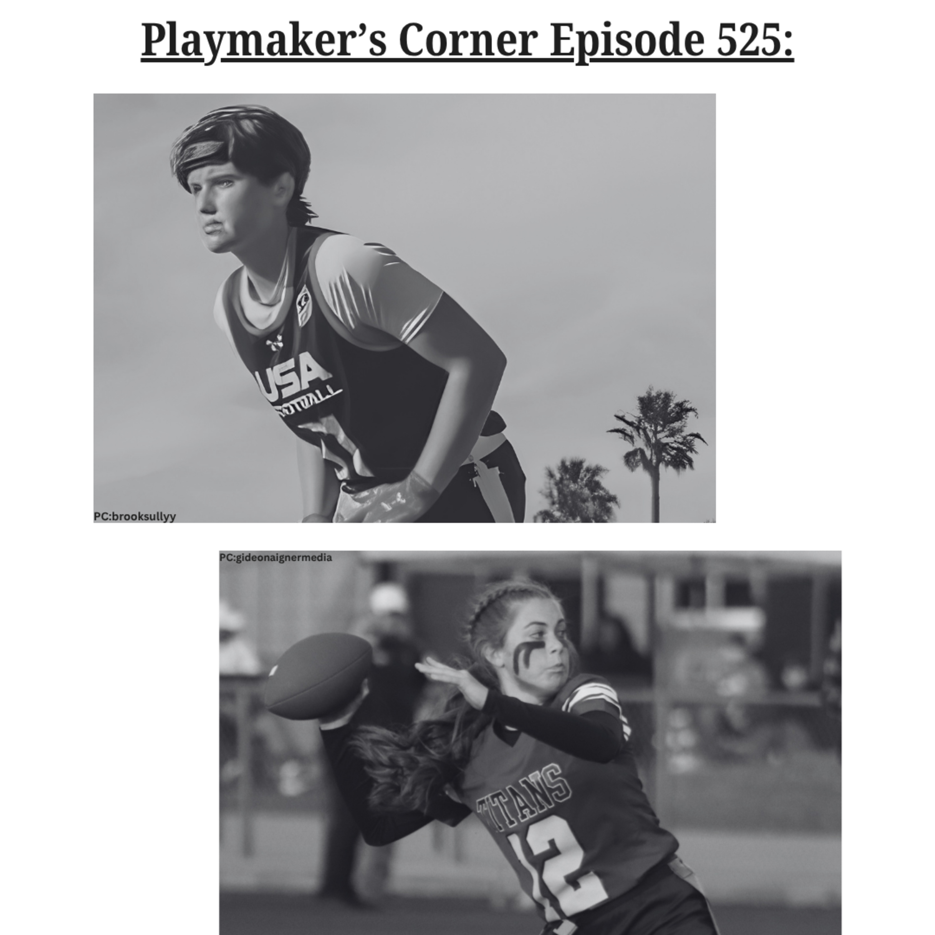 Playmaker’s Corner Episode 525: Brooke Sullivan and Kelsey Peterson Film Breakdown episode artwork