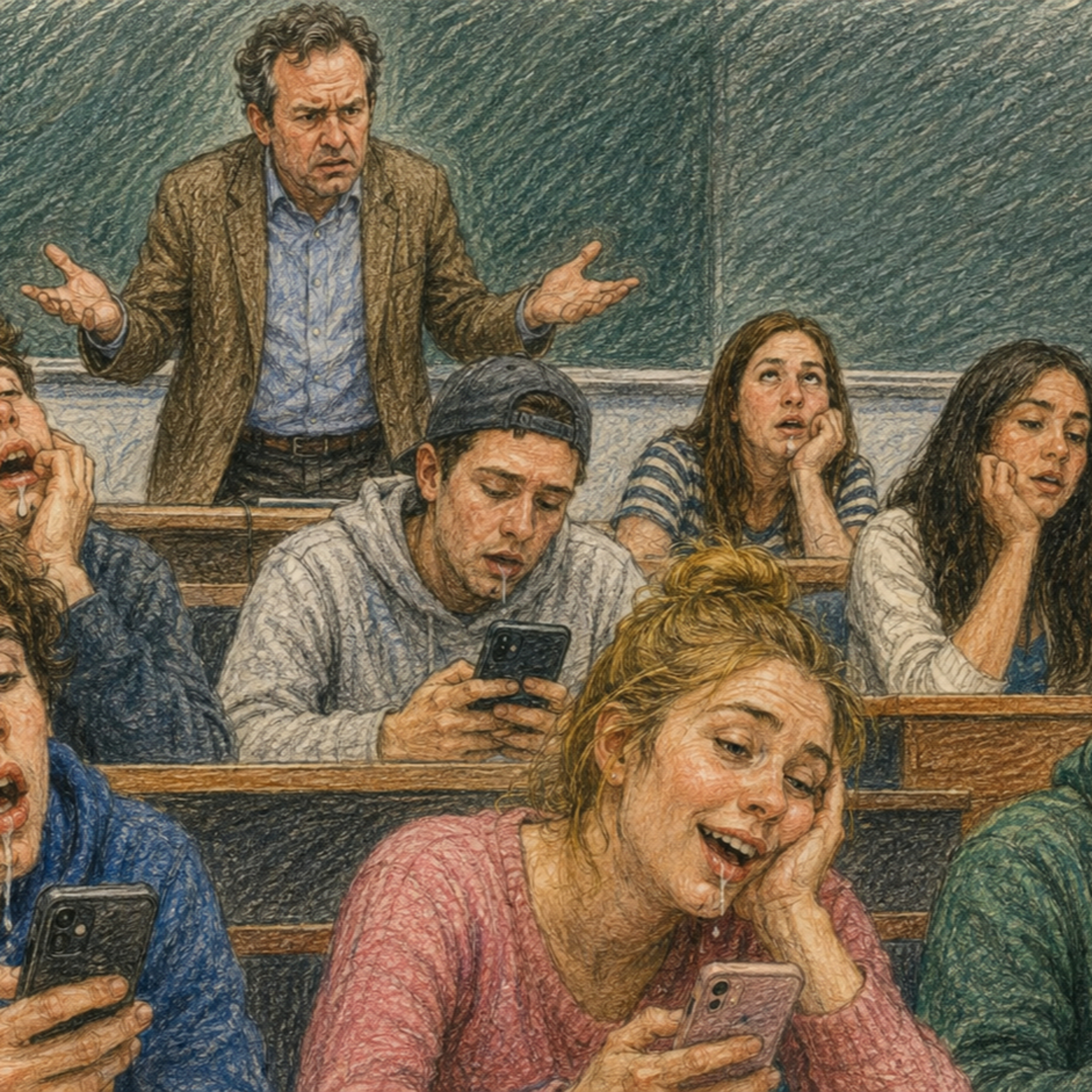 انهيار مستوى طلبة الجامعات في الولايات المتحدة