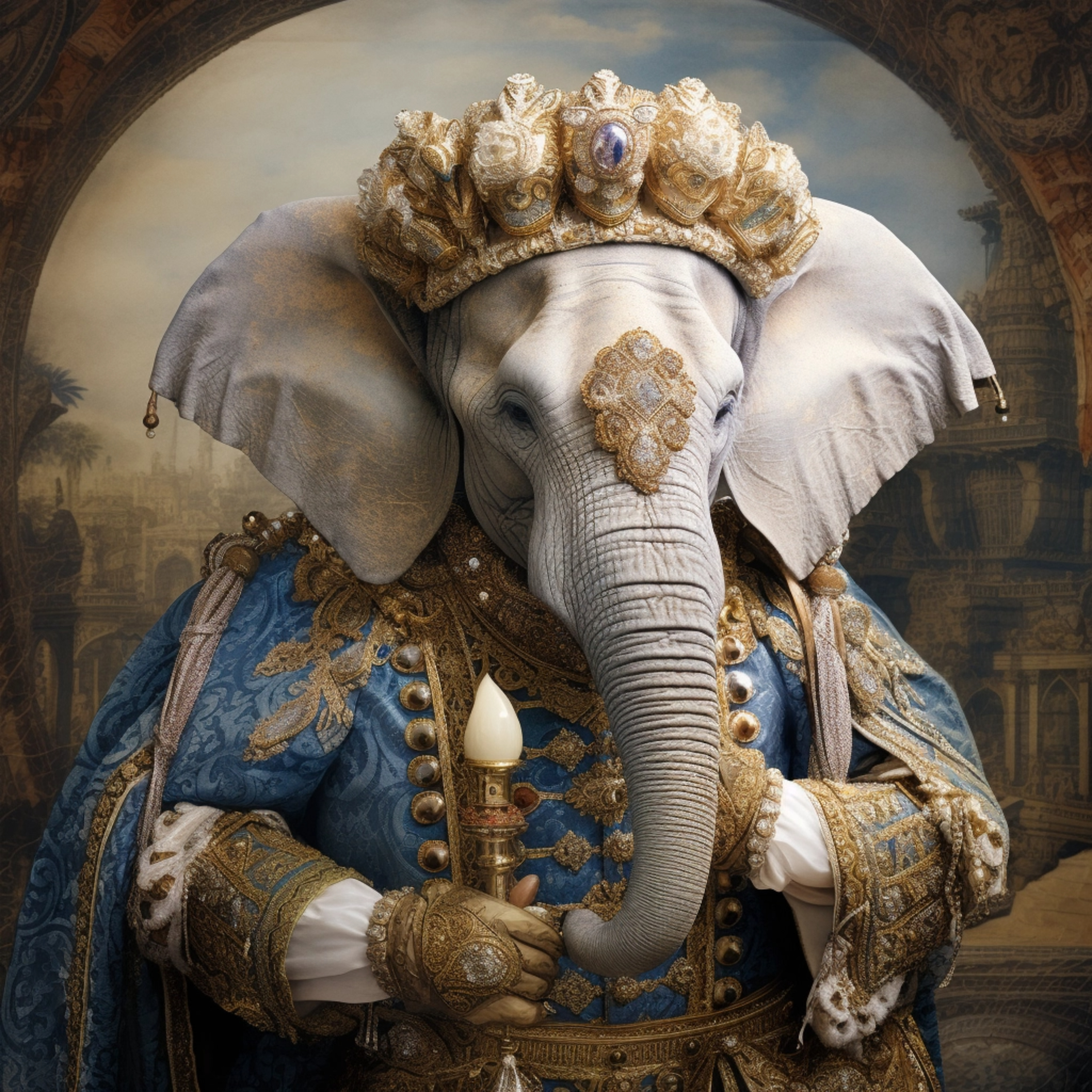 🐘👑 El Elefante Diplomático: Un Regalo Real Inolvidable