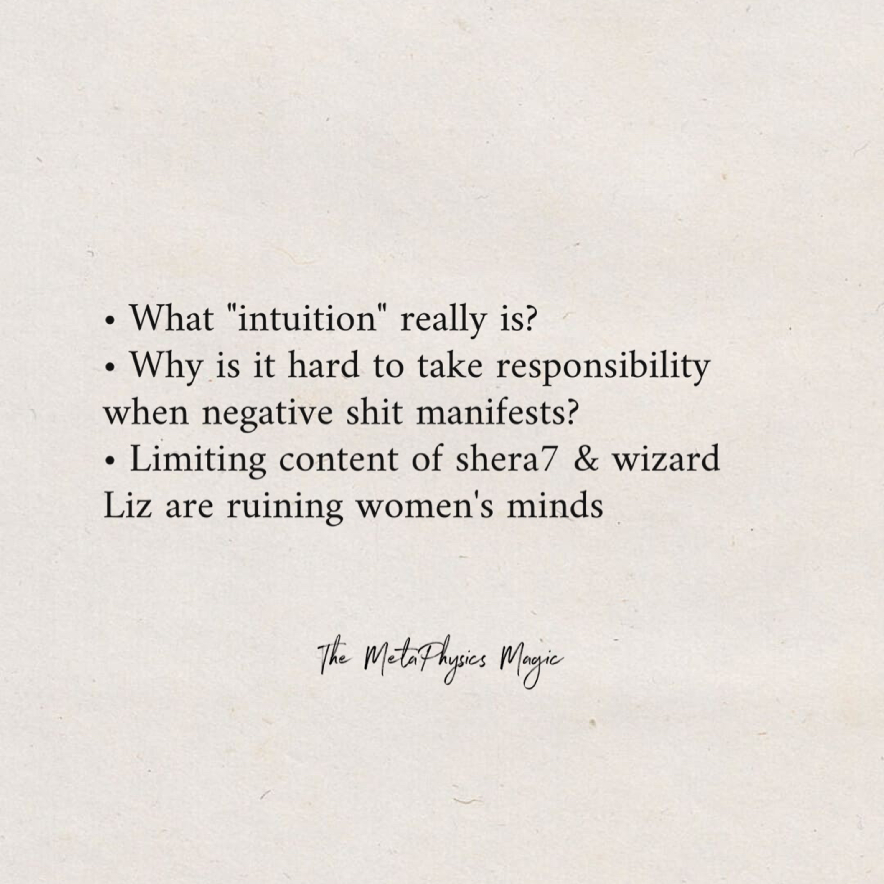 155 | What “intuition” really is? My thoughts on shera7 limiting beliefs episode artwork