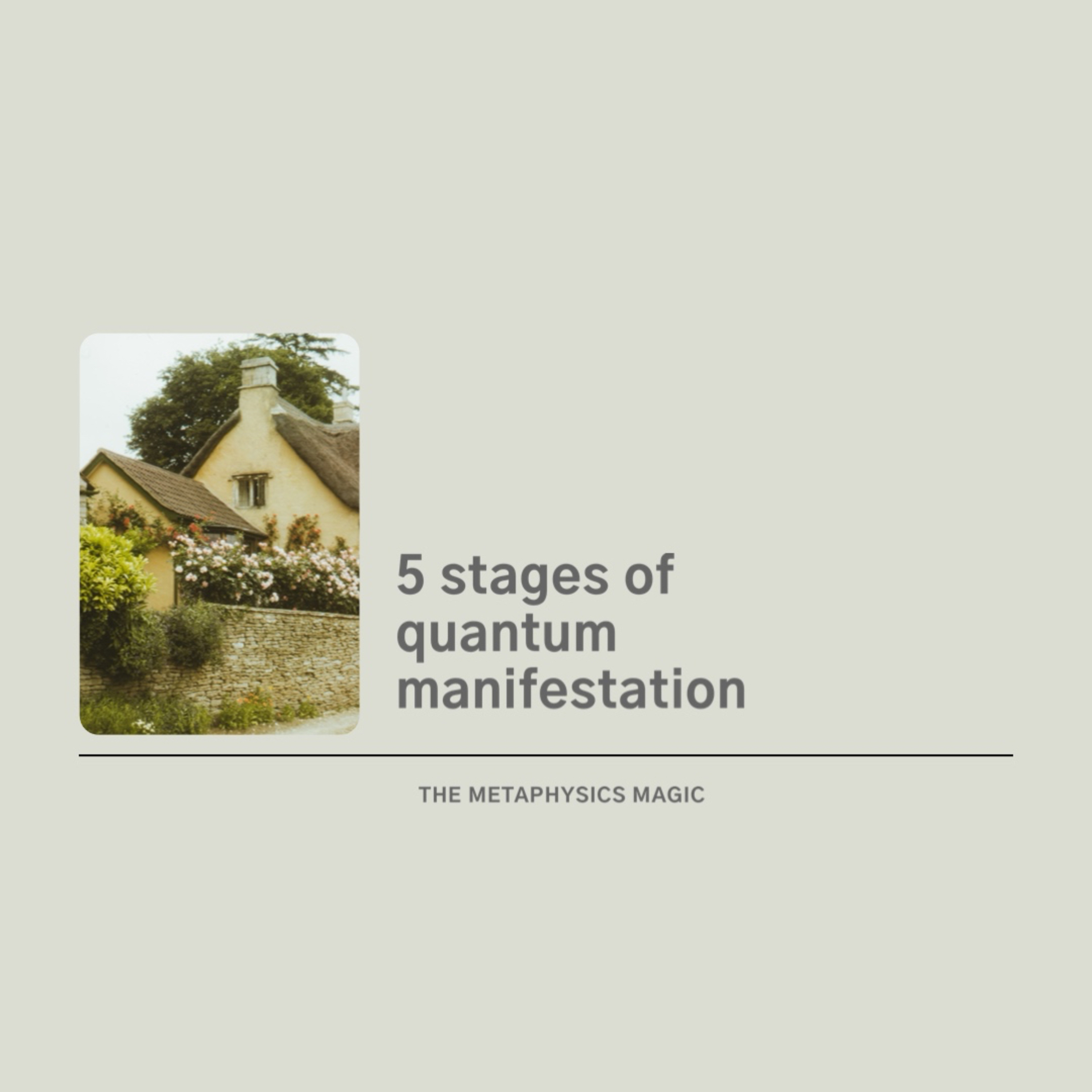 154 | Five (5) stages of quantum manifestation