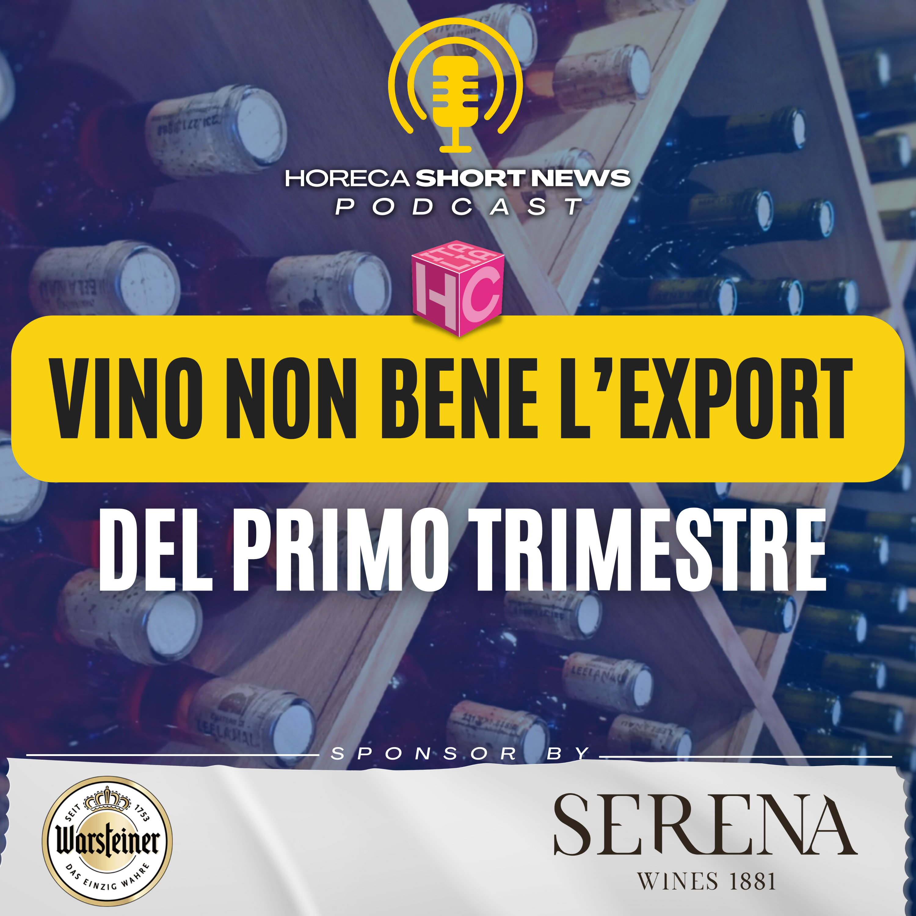 🍷Vino non bene l’export del primo trimestre 🍷Unione Italiana Vino: coordinamento fra istituzioni 🍇Bio: crescono le produzioni 🍷Cantine aperte:  tutto pronto! 🍺Birra:innovazioni in vista episode artwork