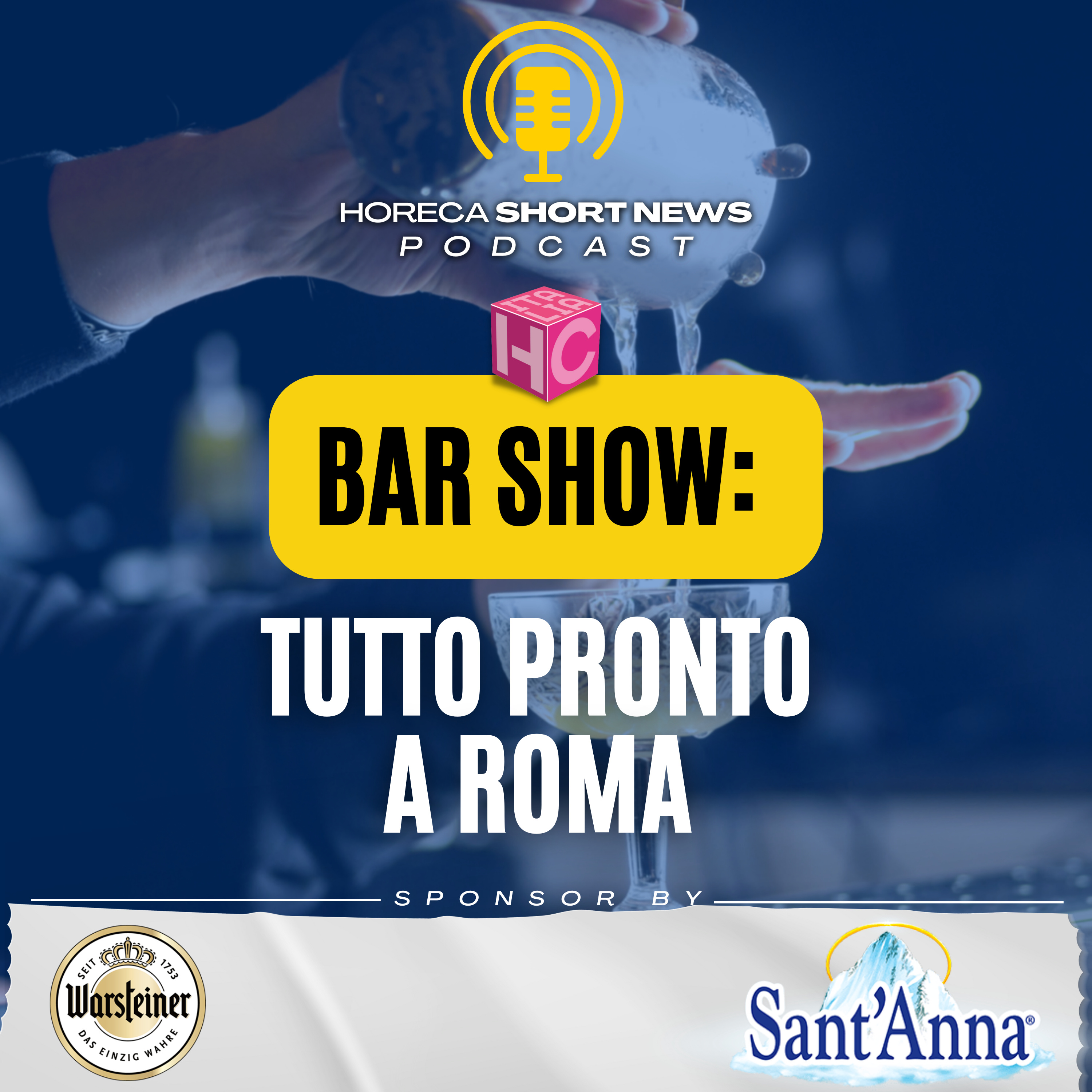 🍹BAR SHOW: tutto pronto a Roma 🫧Schweppes selection sugli scudi 🙋‍♀️Pallini promuove la mixology al femminile 🍸La classifica di Drink International 🌺Shakerando prepariamo drink in rosa episode artwork