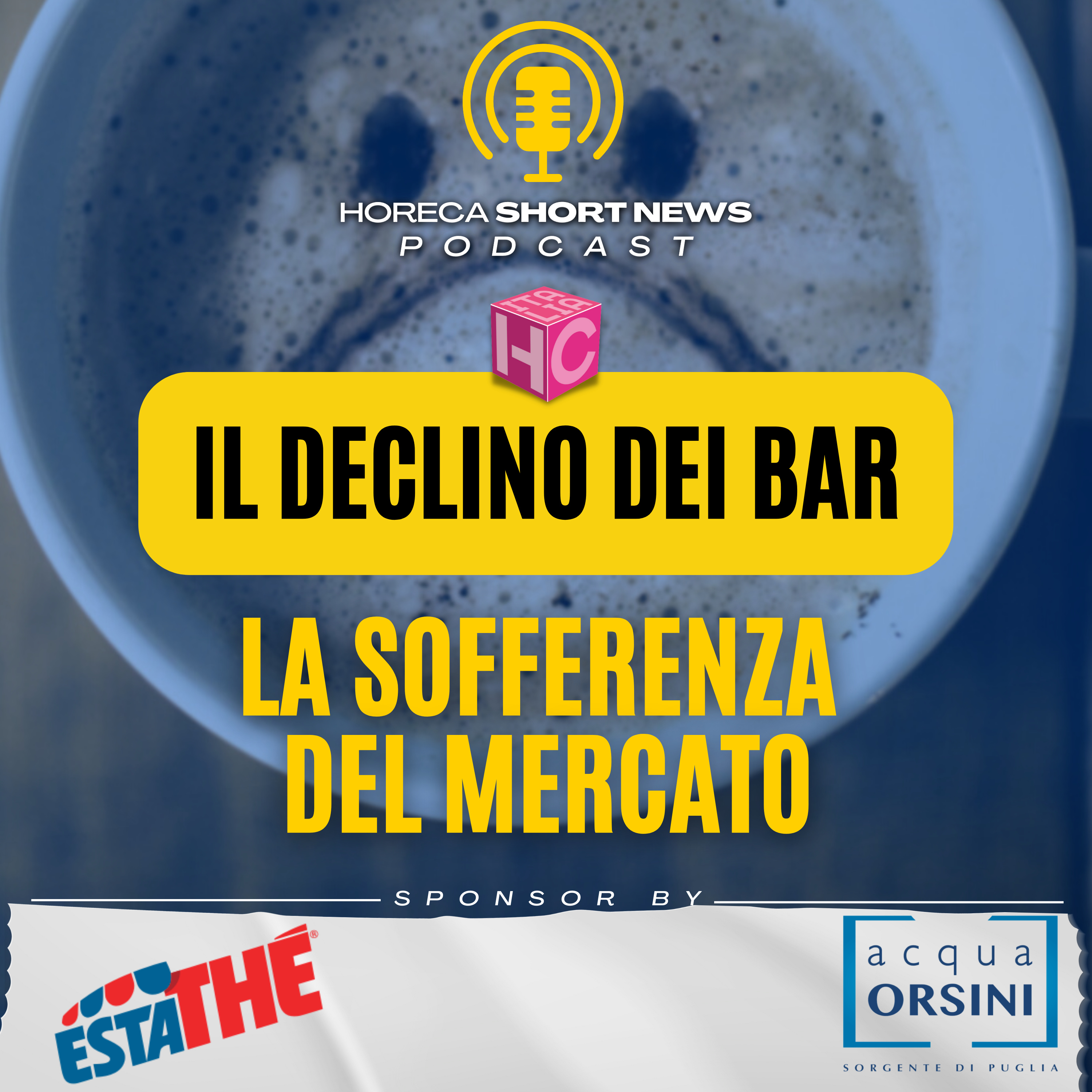 ☕️Il declino dei bar, la sofferenza del mercato 😵5 nuovi bar su 10 non ce la fanno 💦Orsini Soda al Roma Bar Show 🍔L'Hamburger Day: i trend da Glovo 👑Margherita Day: il 9 giugno in pizzeria episode artwork