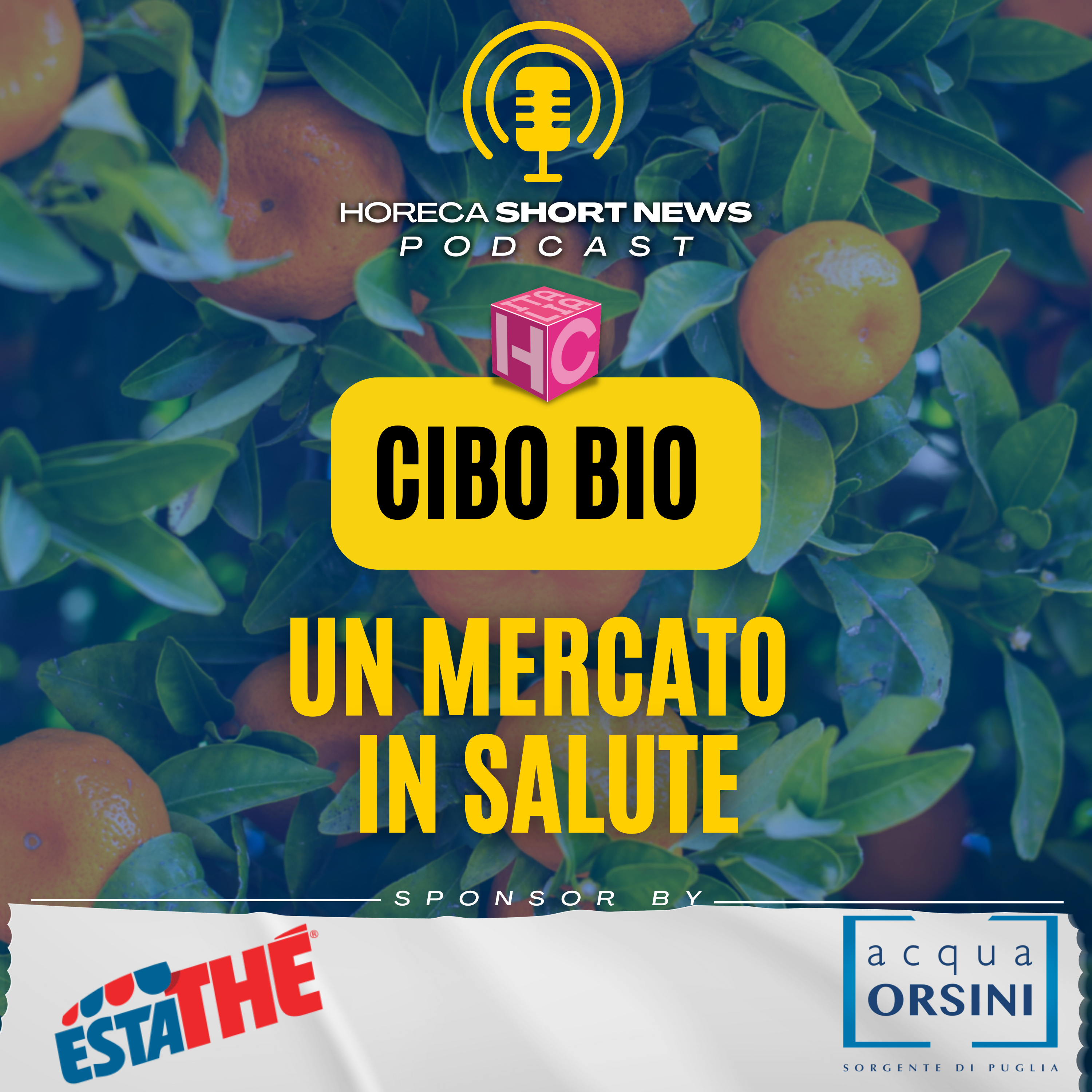 🍊Cibo bio un mercato in salute 🇮🇹Italia leader nelle produzioni bio   🌱Consumi fuoricasa sempre più bio 🤖Intelligenza artificiale contro gli sprechi 🚴🏻Turismo sostenibile piace  sempre di più episode artwork