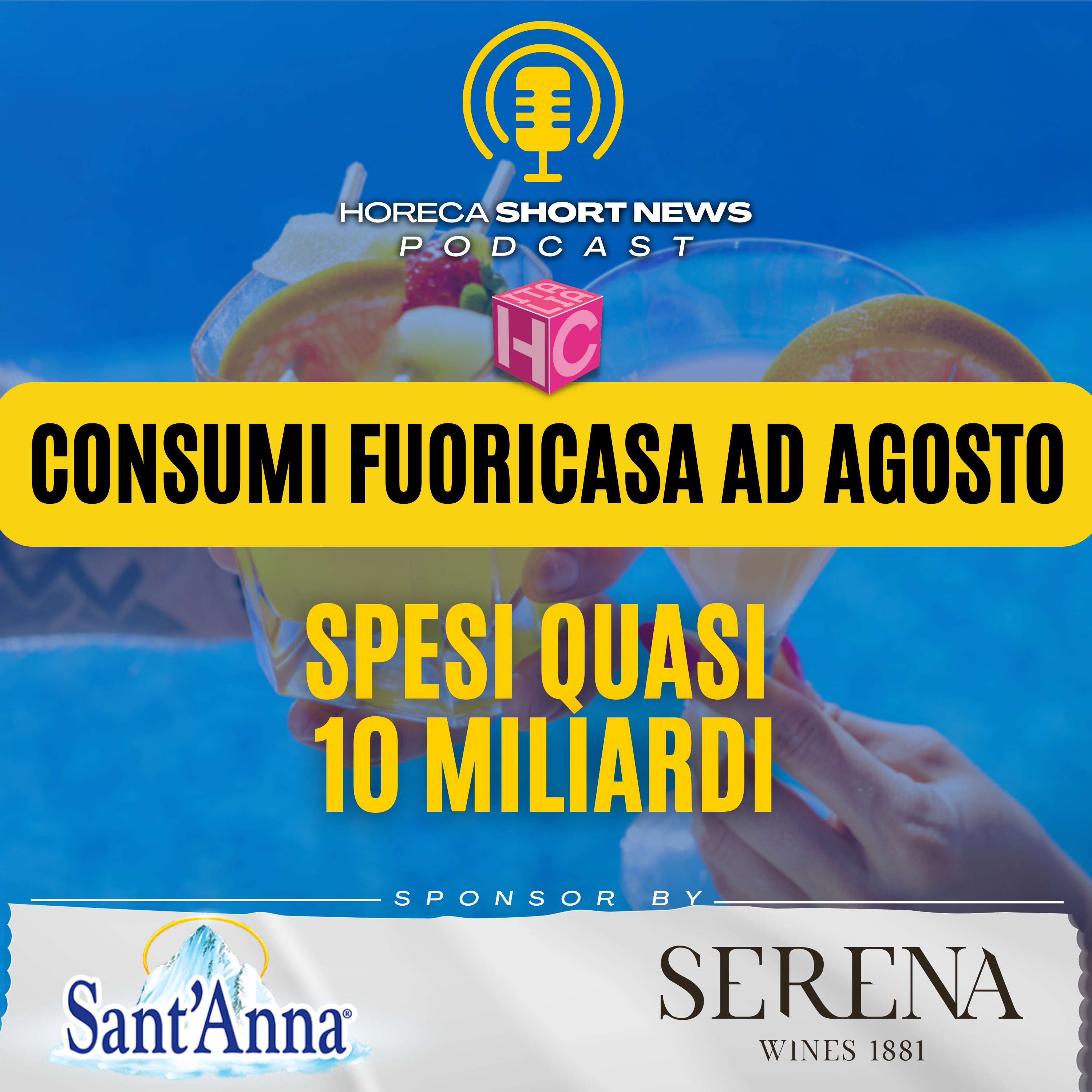 🍹Consumi fuoricasa ad Agosto ⚠️Polemiche sui rincari 💬Stagione turistica, il commento di Maurizio Nardi ✈️Le mete all’estero scelte dagli italiani  🧳Frasi famose sul turismo  episode artwork