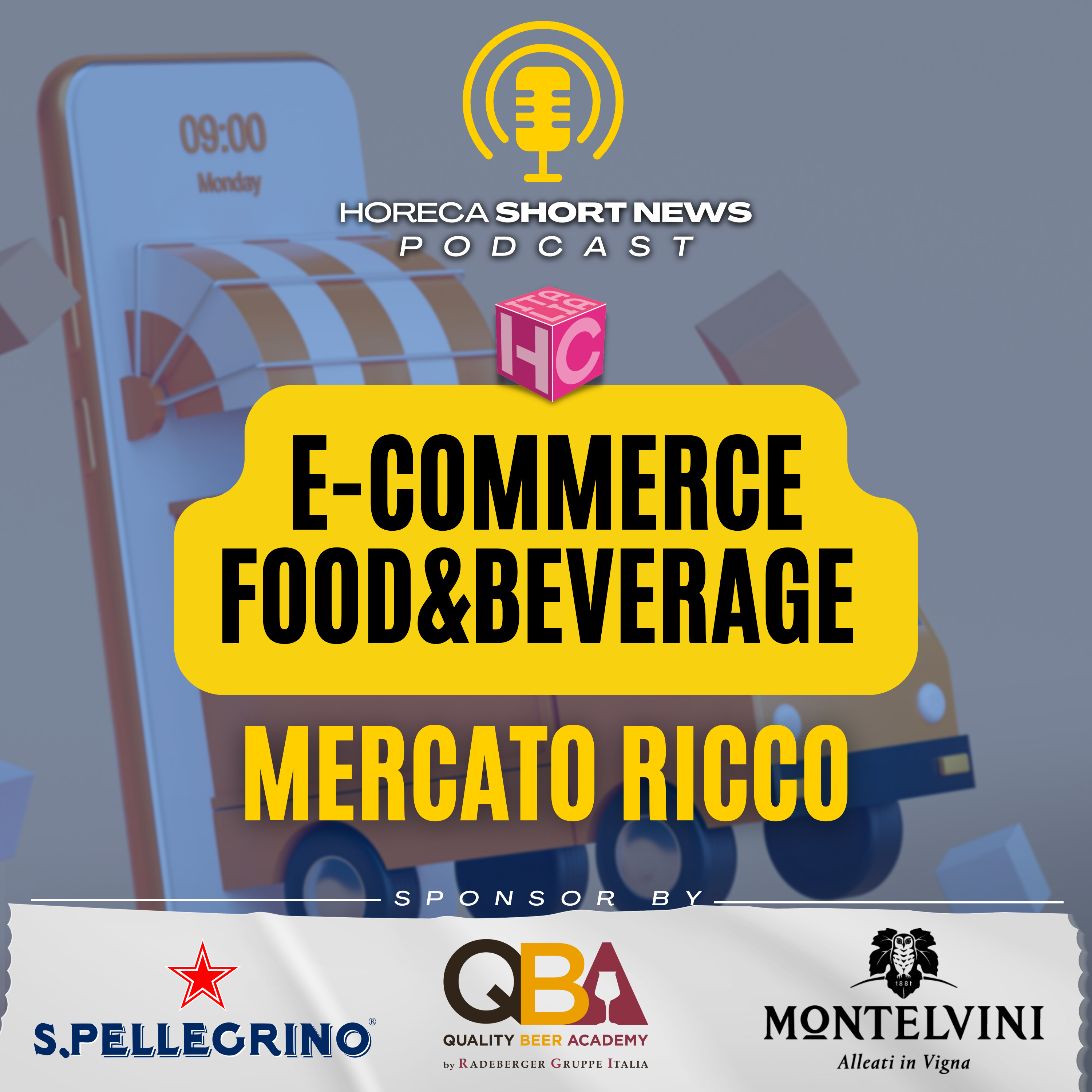 👩‍💻E-commerce food&beverage mercato ricco 🍺IWSR: buone prospettive per birra e liquori 📱E-commerce con le app molto meglio 🍷DIVINEA risorsa per i produttori vinicoli 👁️Spunti di Vista e finanza episode artwork