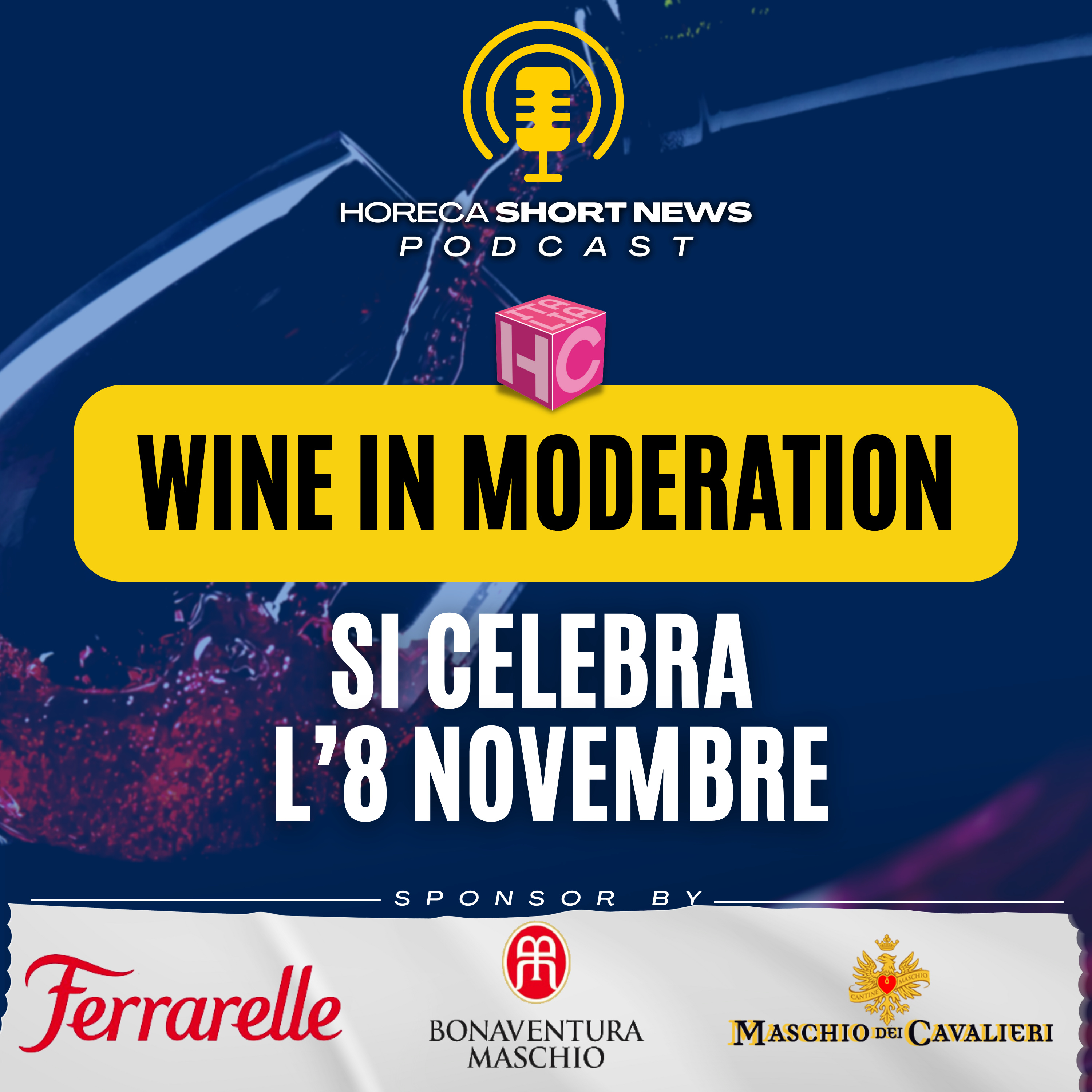 🍷Wine in Moderation: si celebra 8 novembre 🍇Vendemmia 2023: un’annata con il  segno meno 💬Il commento di Marzia Varvaglione Presidente AGIVI 🍷A Verona c’è il il Wine2Wine  episode artwork