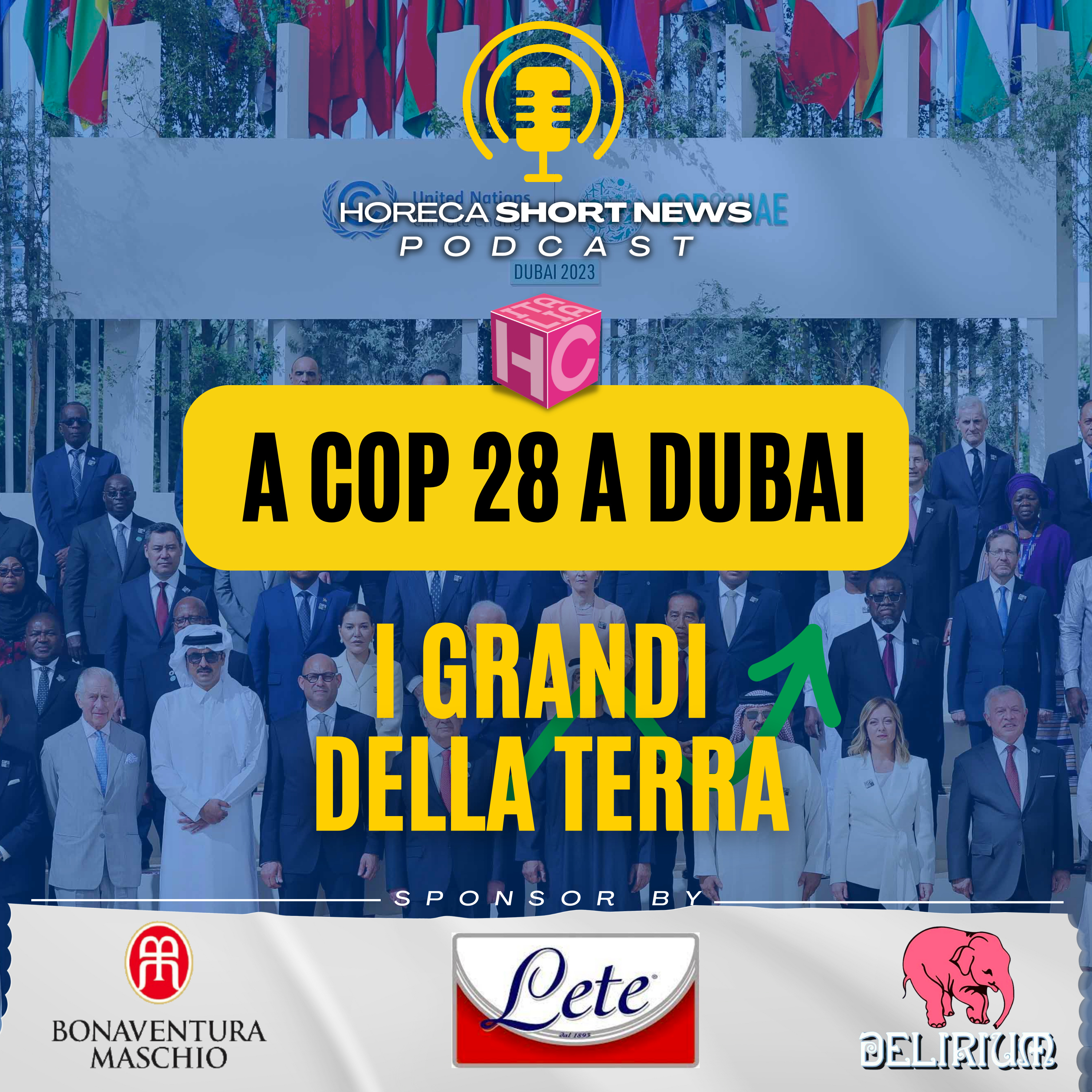 🌎I grandi della terra a COP 28 a Dubai 🗑️Obiettivo: lotta allo spreco alimentare 🌱Impatto ambientale 9 italiani su 10 sono preoccupati 🍖5 italiani su 10 riducono il consumo di carne  episode artwork