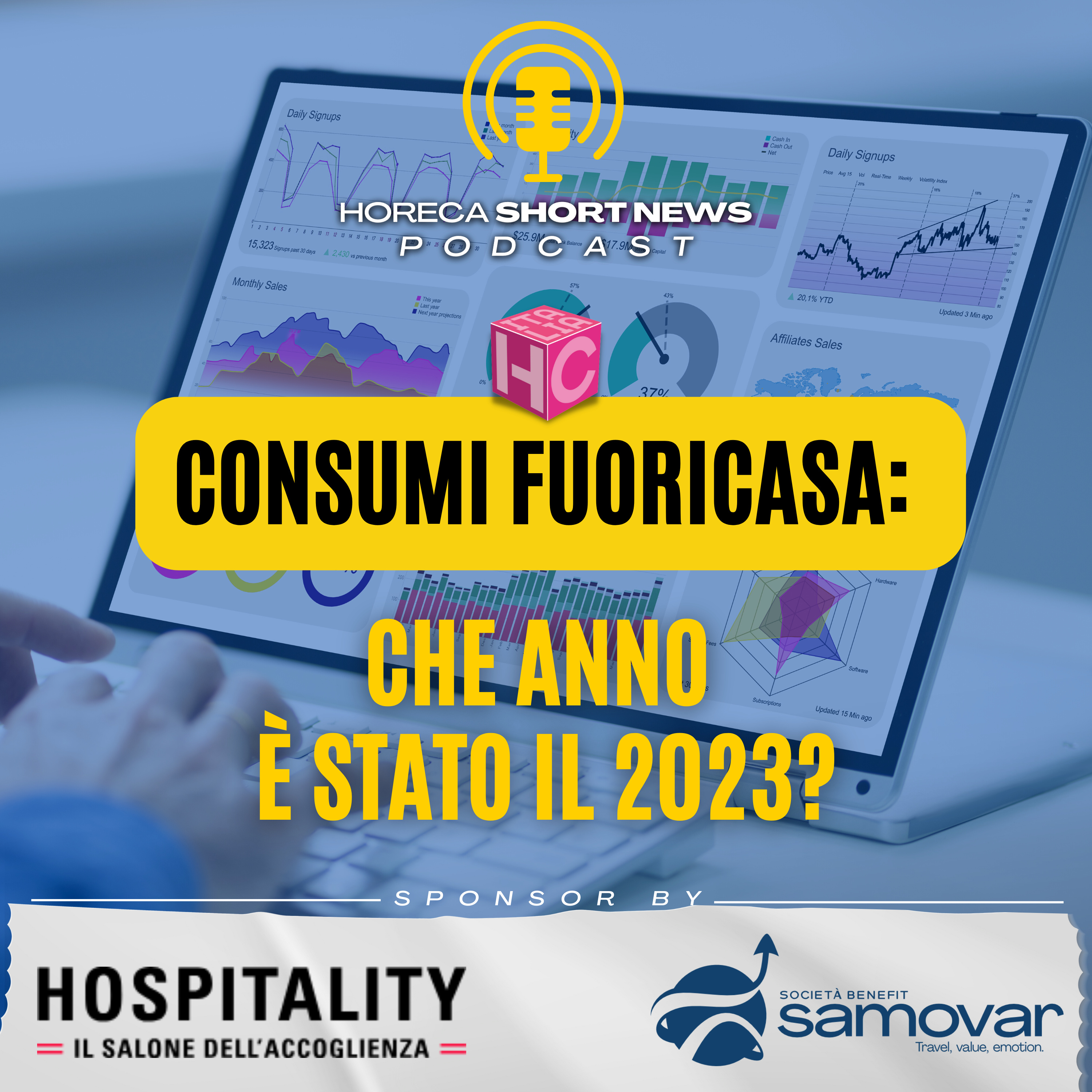 📈Consumi fuoricasa: che anno è stato il 2023? 💬Ce ne parla Daniela Cardaciotto  📊Marca del distributore, crescono le quote di mercato 🌱Bene anche i prodotti BIO 🥗 5 locali Veg da provare episode artwork