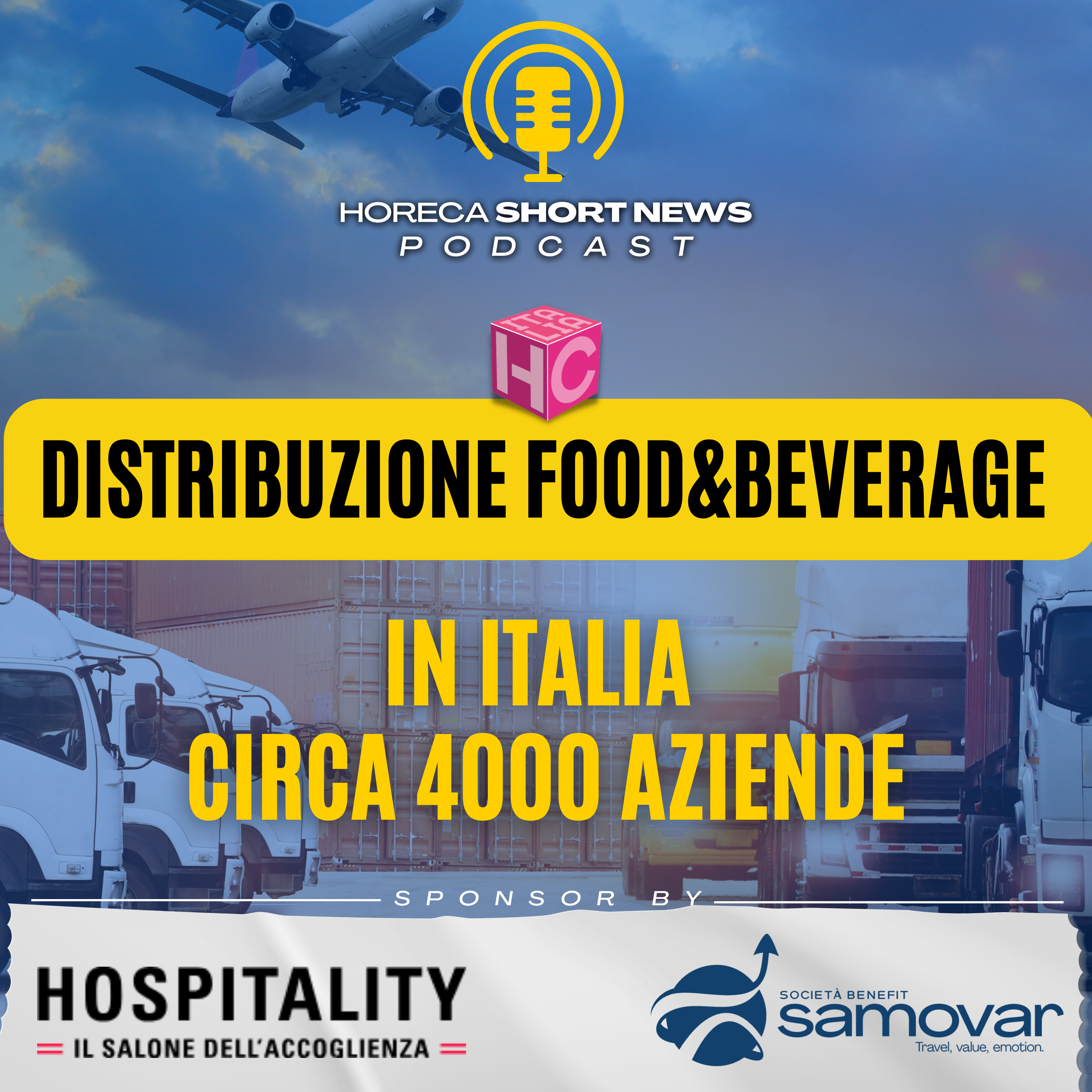 🚚Distribuzione food&beverage in Italia circa 4000 aziende 💧2000 operatori specializzati nel Beverage 💬 I commenti di Damiano Possenti di Progettica 👁️Spunti di Vista Cibien e Repetto di GS1 episode artwork